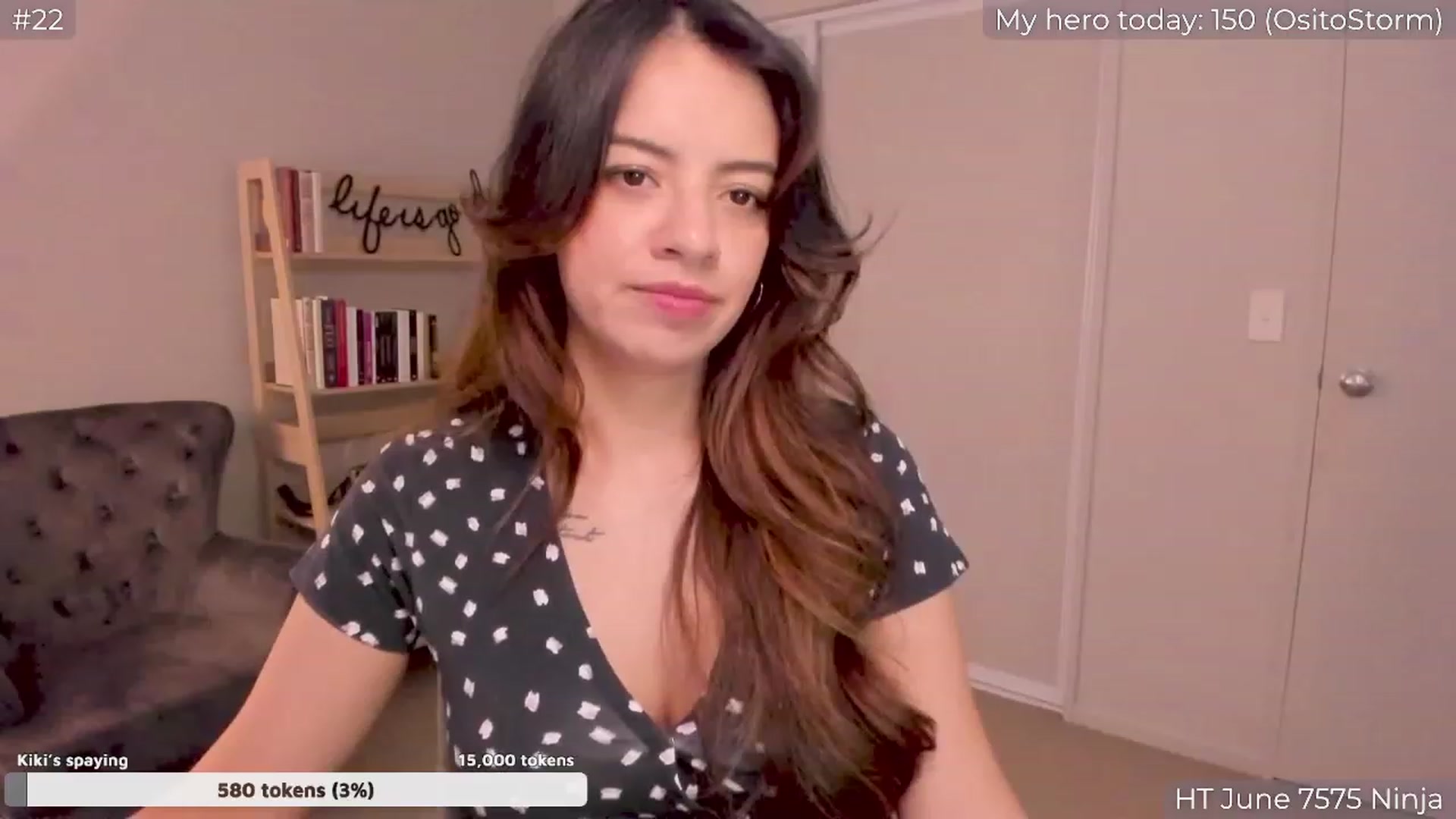 Gallery image thumbnail from AnditaStorm's myfreecams stream on, 06/26/2023, 03:00 image 9 of 20
