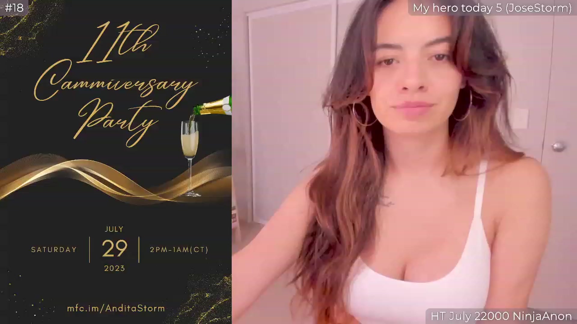 Gallery image thumbnail from AnditaStorm's myfreecams stream on, 07/28/2023, 24:02 image 1 of 20