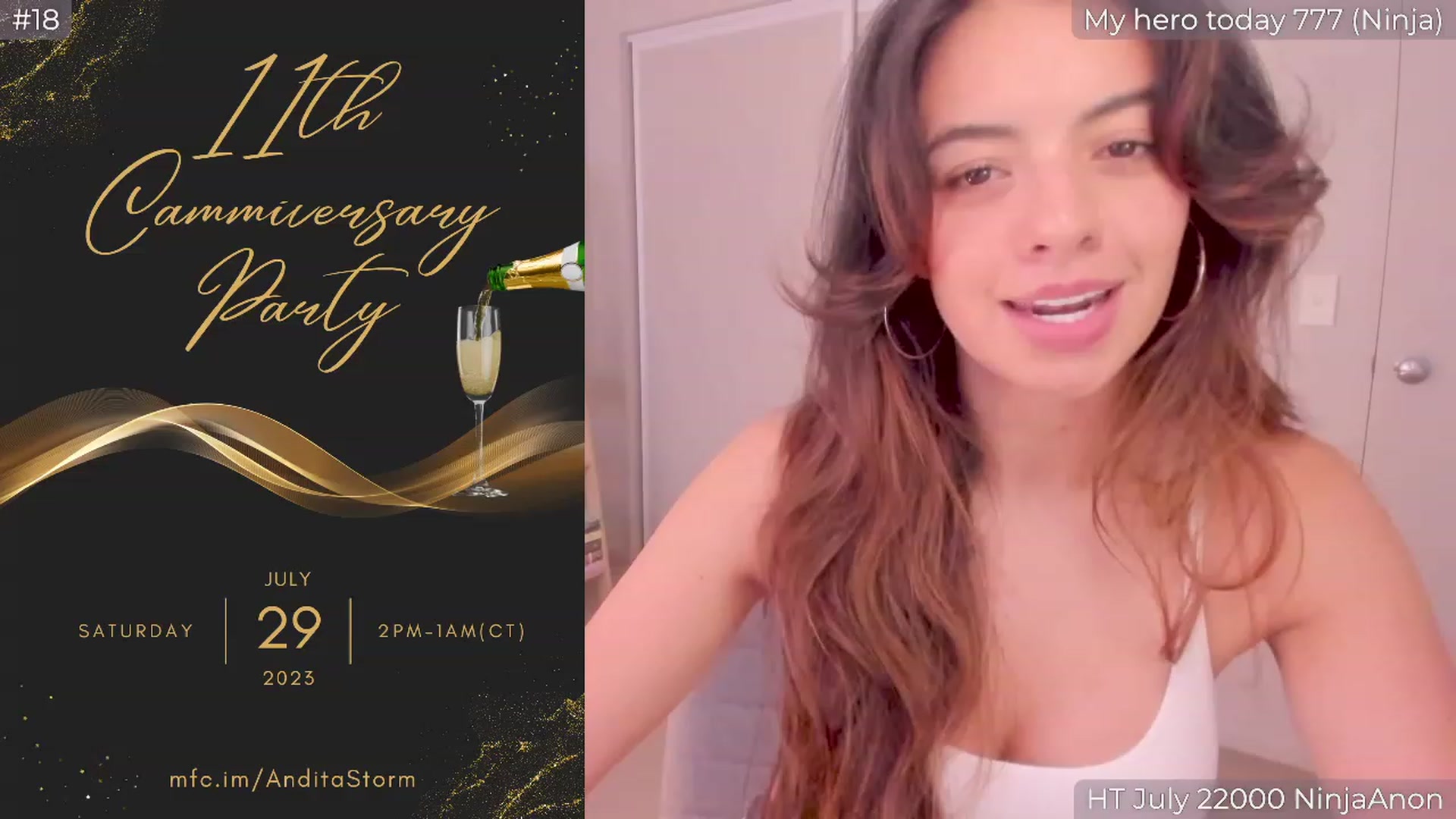 Gallery image thumbnail from AnditaStorm's myfreecams stream on, 07/28/2023, 24:52 image 10 of 20