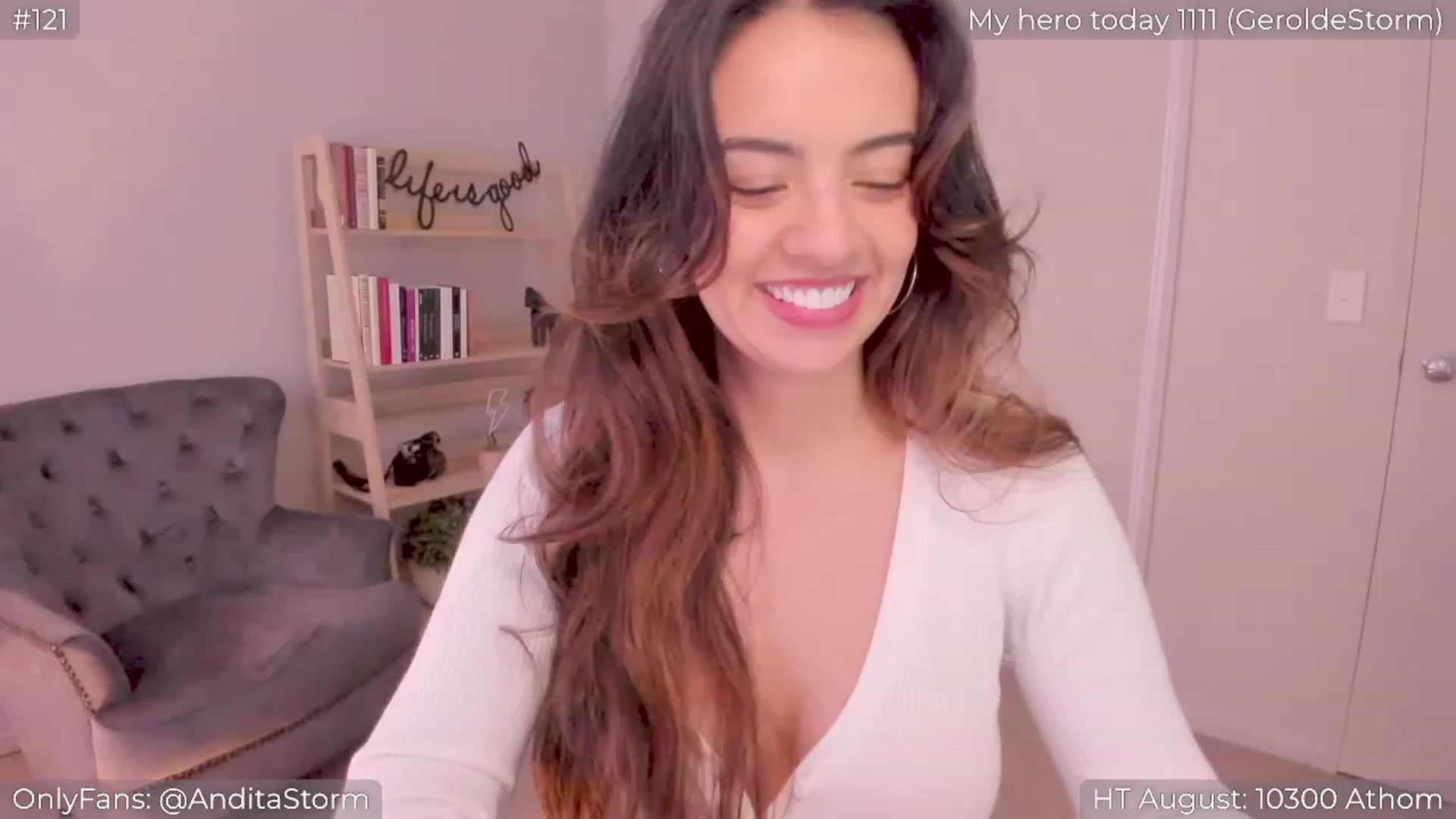 Gallery image thumbnail from AnditaStorm's myfreecams stream on, 08/26/2023, 05:45 image 5 of 20