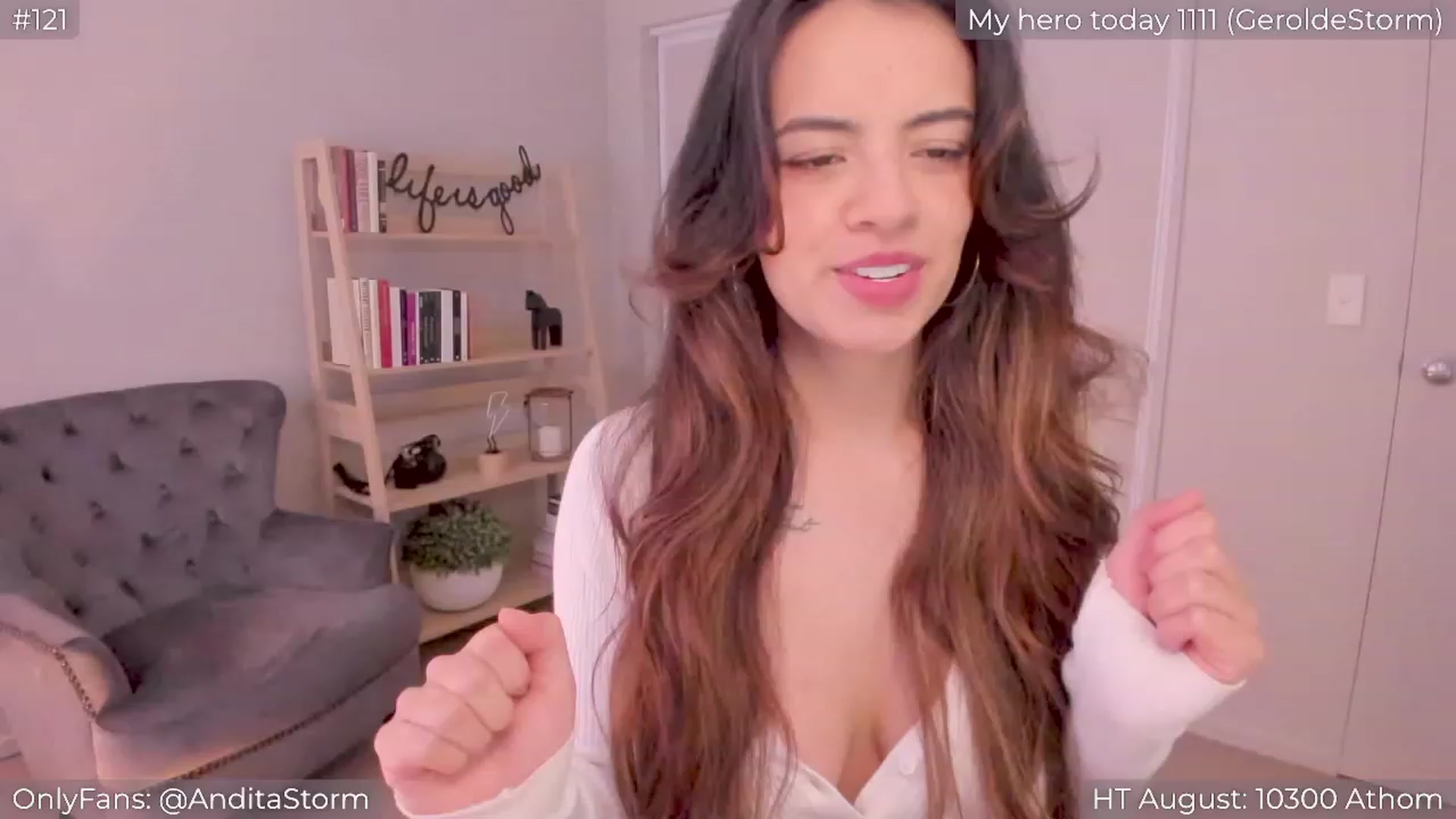 Gallery image thumbnail from AnditaStorm's myfreecams stream on, 08/26/2023, 05:45 image 1 of 20