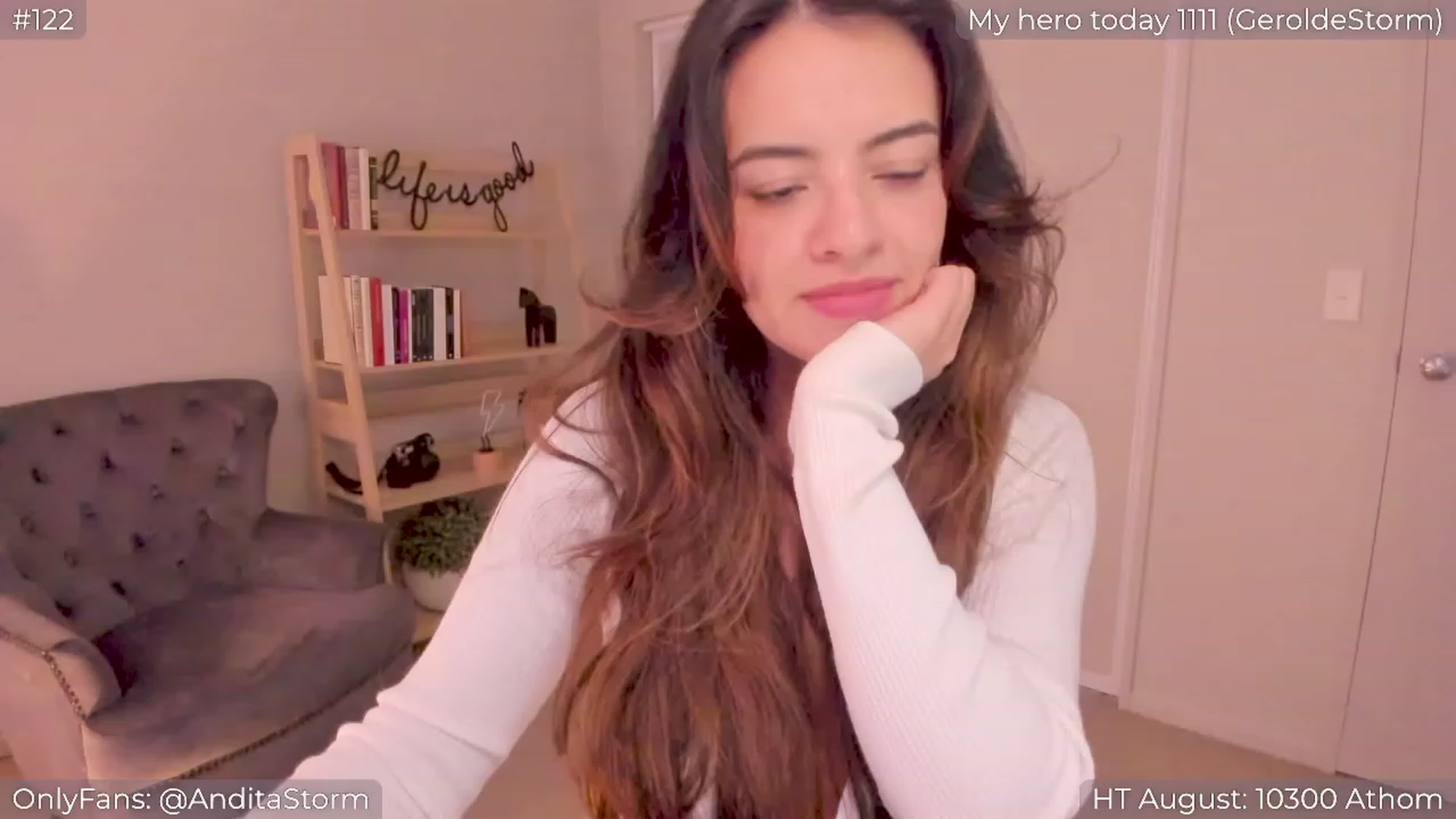 Gallery image thumbnail from AnditaStorm's myfreecams stream on, 08/26/2023, 05:45 image 20 of 20