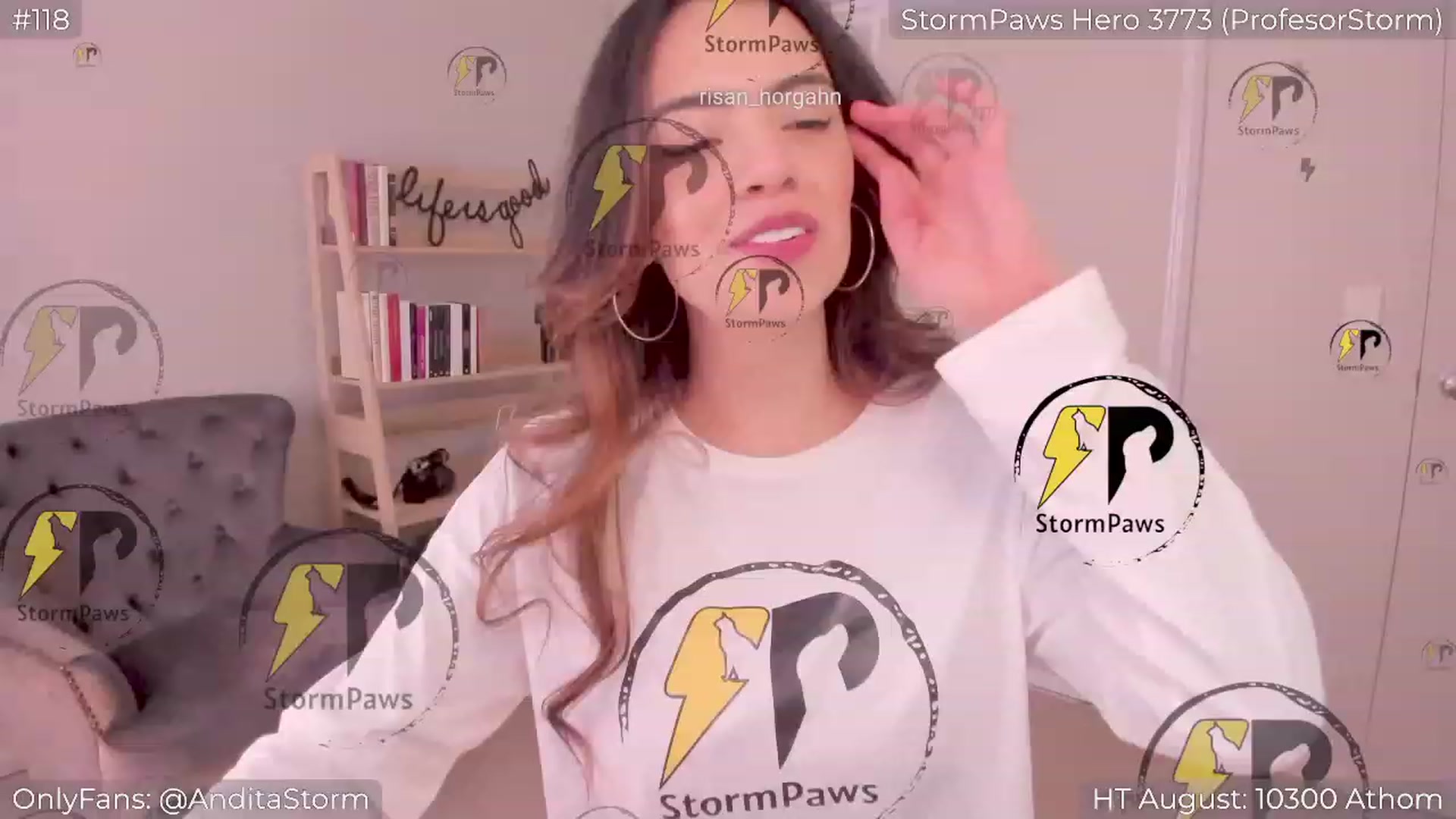 Gallery image thumbnail from AnditaStorm's myfreecams stream on, 08/27/2023, 03:32 image 5 of 20