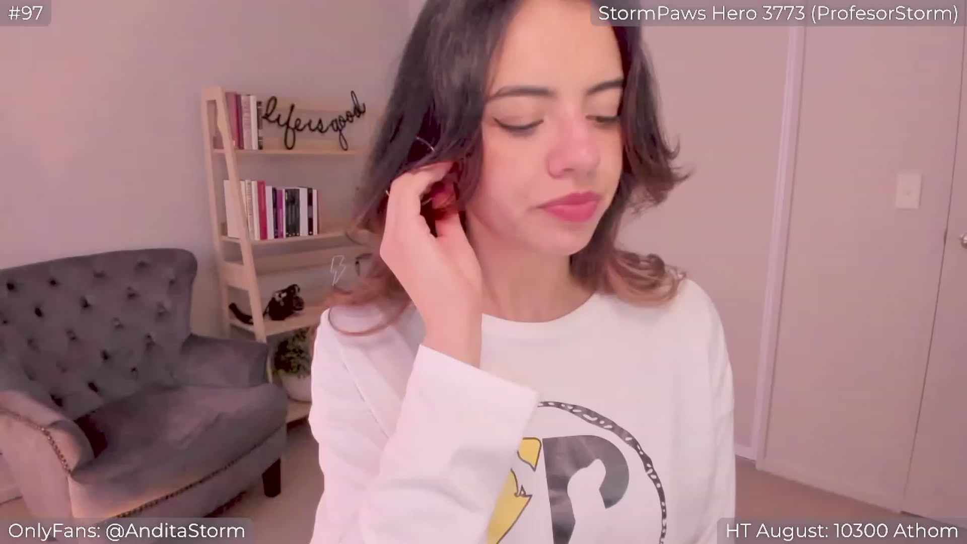 Gallery image thumbnail from AnditaStorm's myfreecams stream on, 08/27/2023, 05:08 image 13 of 20