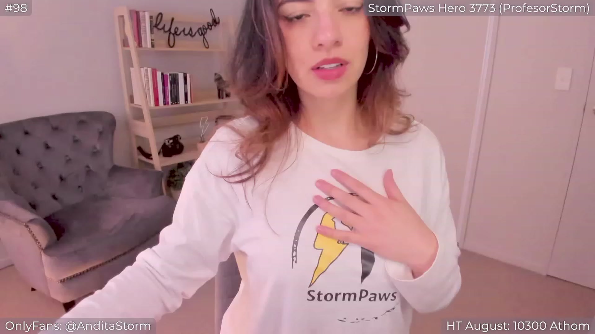 Gallery image thumbnail from AnditaStorm's myfreecams stream on, 08/27/2023, 05:08 image 4 of 20