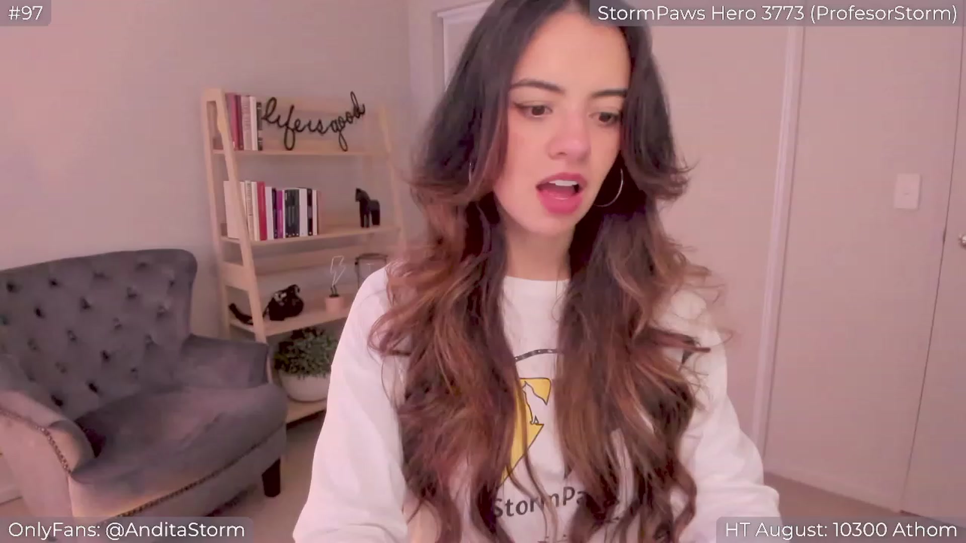 Gallery image thumbnail from AnditaStorm's myfreecams stream on, 08/27/2023, 05:08 image 12 of 20