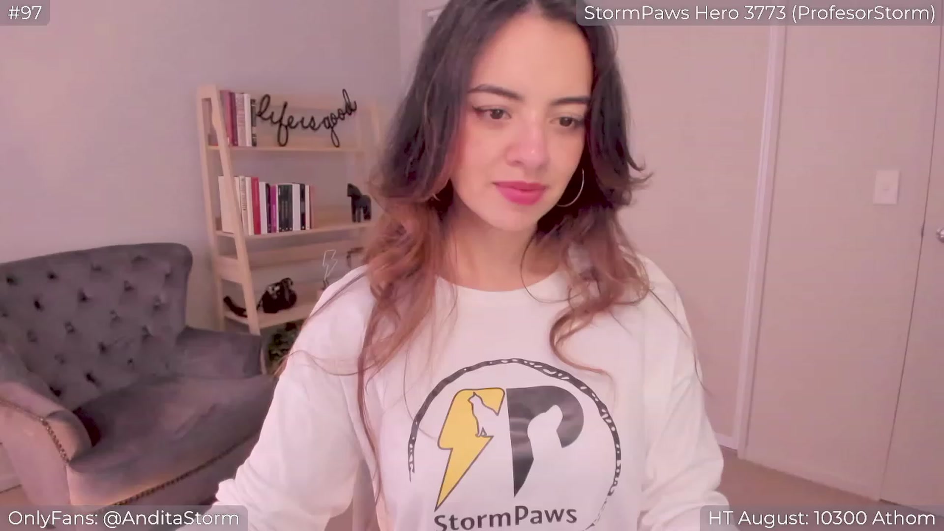 Gallery image thumbnail from AnditaStorm's myfreecams stream on, 08/27/2023, 05:08 image 7 of 20