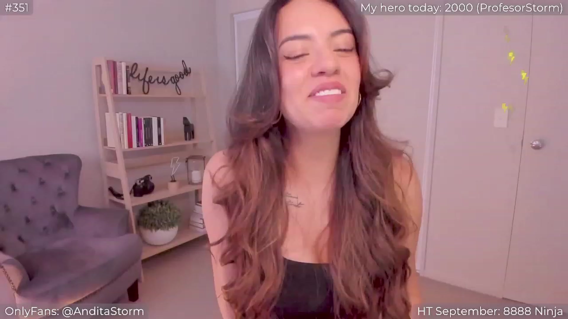 Gallery image thumbnail from AnditaStorm's myfreecams stream on, 10/01/2023, 02:02 image 1 of 20