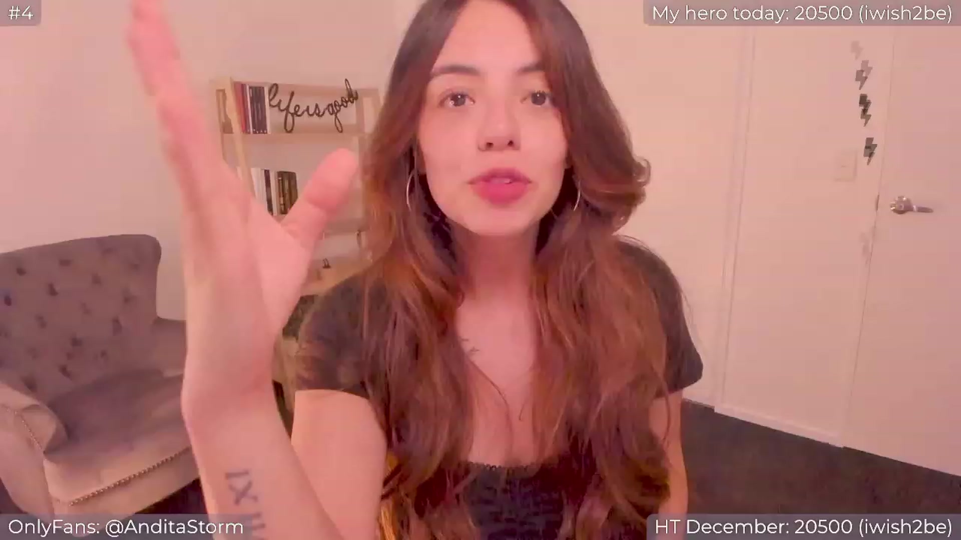 Gallery image thumbnail from AnditaStorm's myfreecams stream on, 12/30/2023, 06:45 image 5 of 20