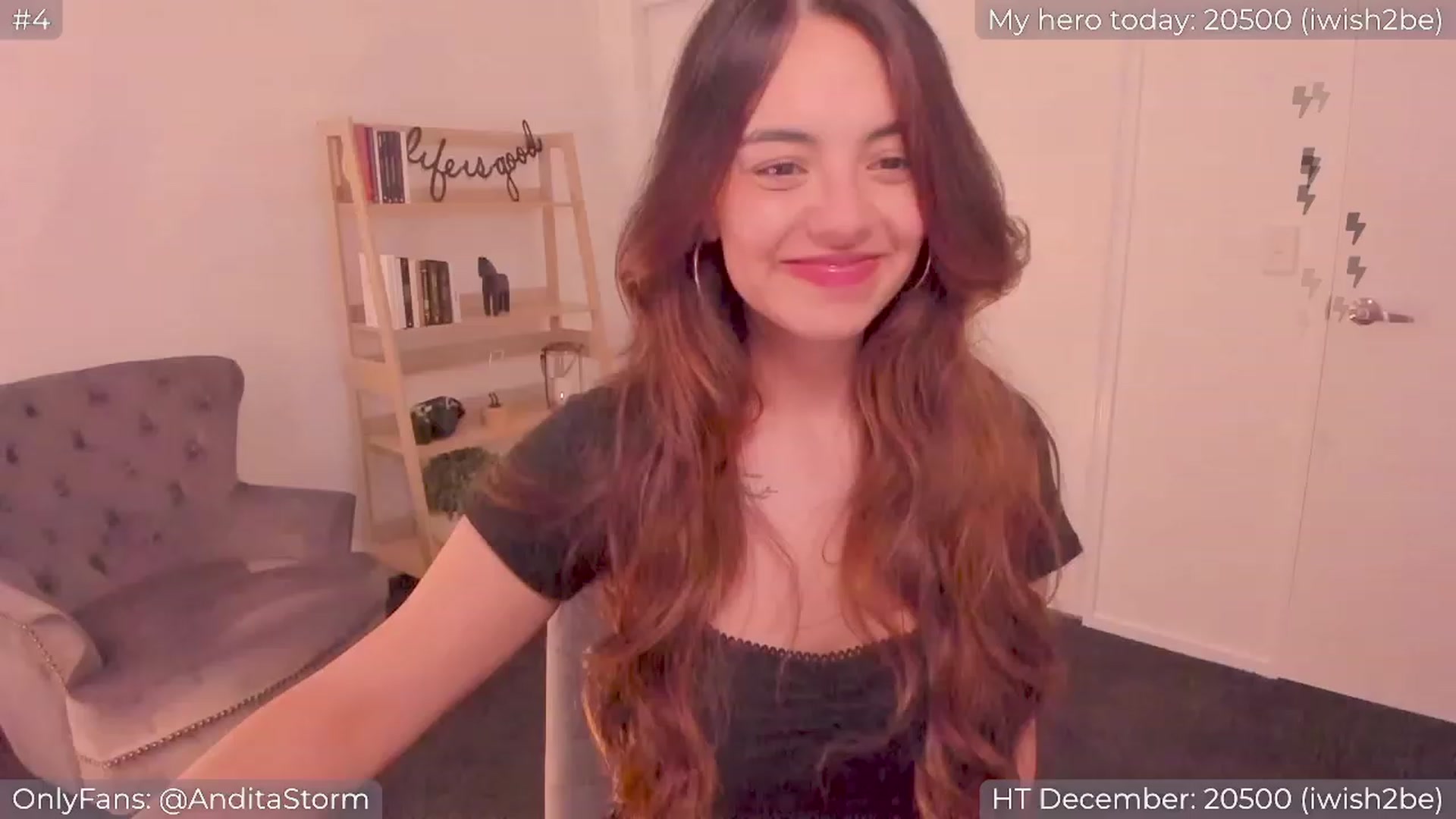 Gallery image thumbnail from AnditaStorm's myfreecams stream on, 12/30/2023, 06:45 image 7 of 20