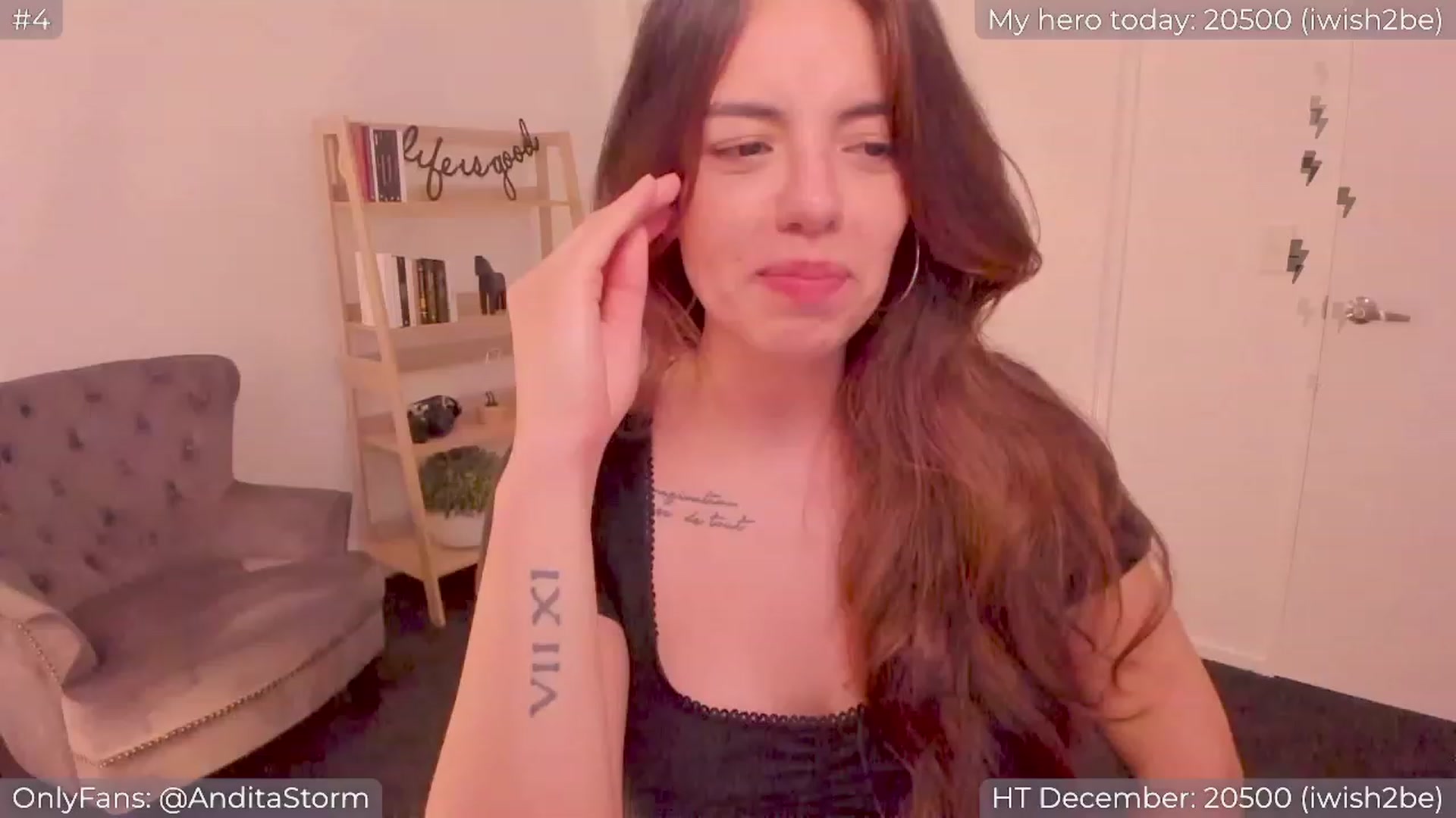 Gallery image thumbnail from AnditaStorm's myfreecams stream on, 12/30/2023, 06:45 image 18 of 20