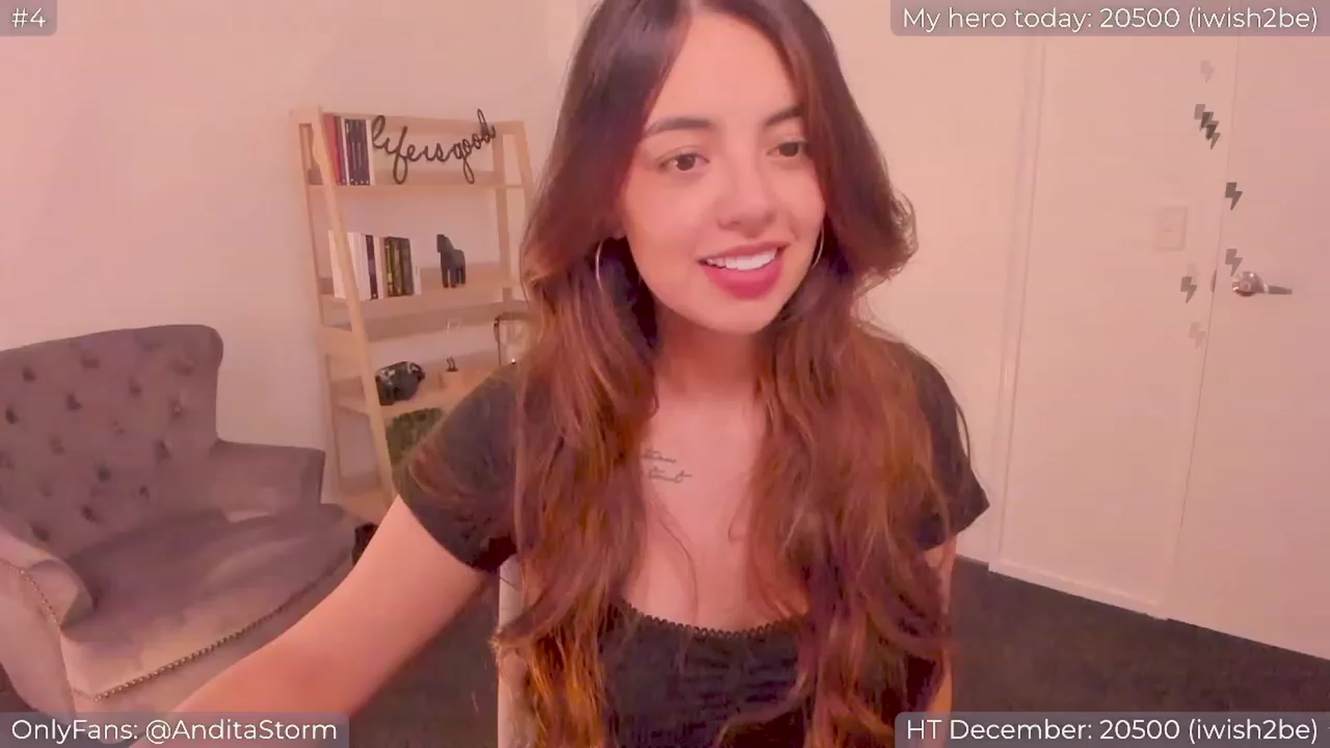 Gallery image thumbnail from AnditaStorm's myfreecams stream on, 12/30/2023, 06:45 image 8 of 20