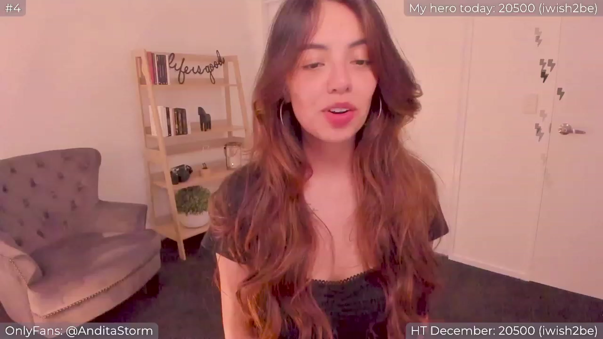 Gallery image thumbnail from AnditaStorm's myfreecams stream on, 12/30/2023, 06:45 image 2 of 20