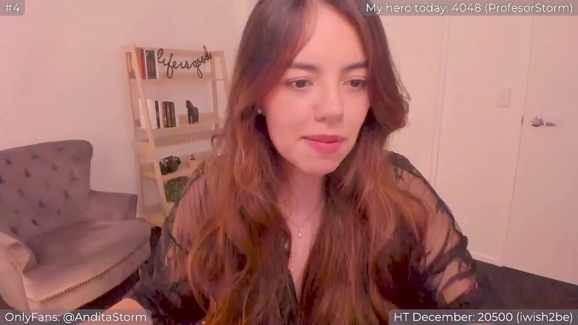 Gallery image thumbnail from AnditaStorm's myfreecams stream on, 12/31/2023, 04:52 image 14 of 20