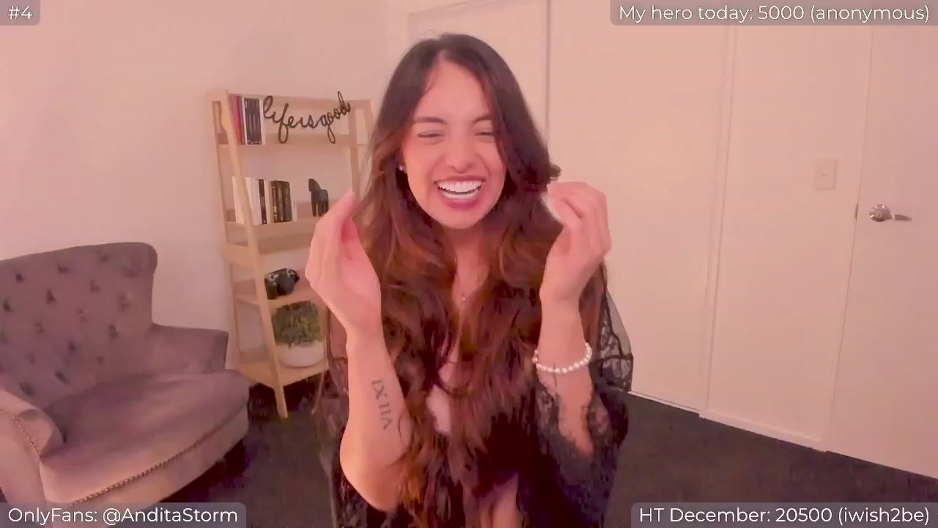 Gallery image thumbnail from AnditaStorm's myfreecams stream on, 12/31/2023, 06:34 image 11 of 20