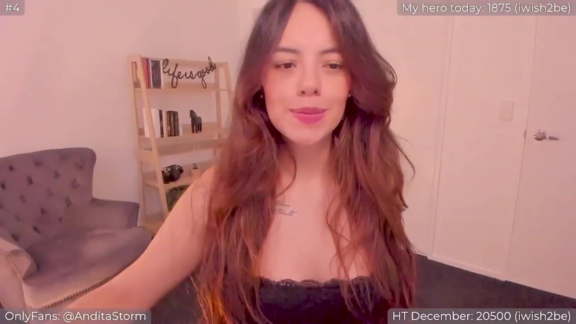 Gallery image thumbnail from AnditaStorm's myfreecams stream on, 01/01/2024, 03:12 image 11 of 20