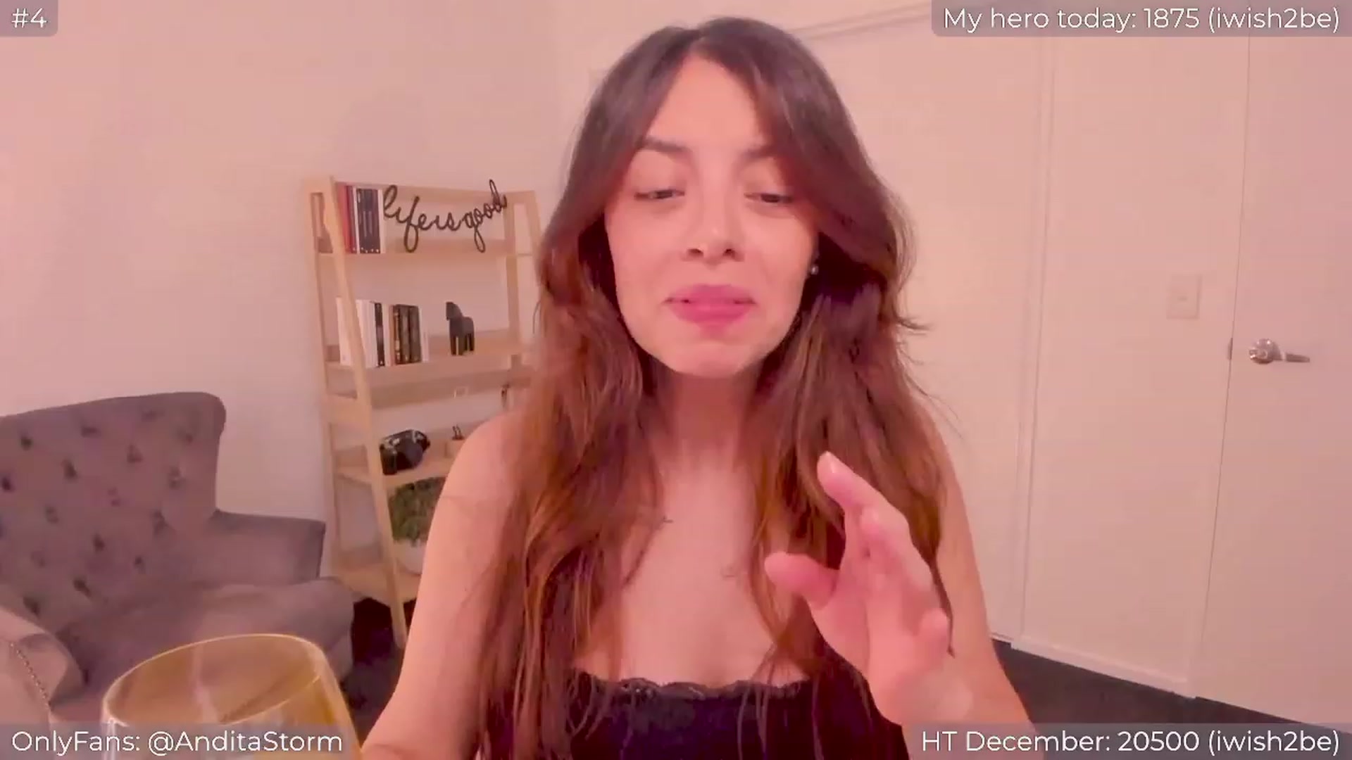 Gallery image thumbnail from AnditaStorm's myfreecams stream on, 01/01/2024, 04:38 image 4 of 20