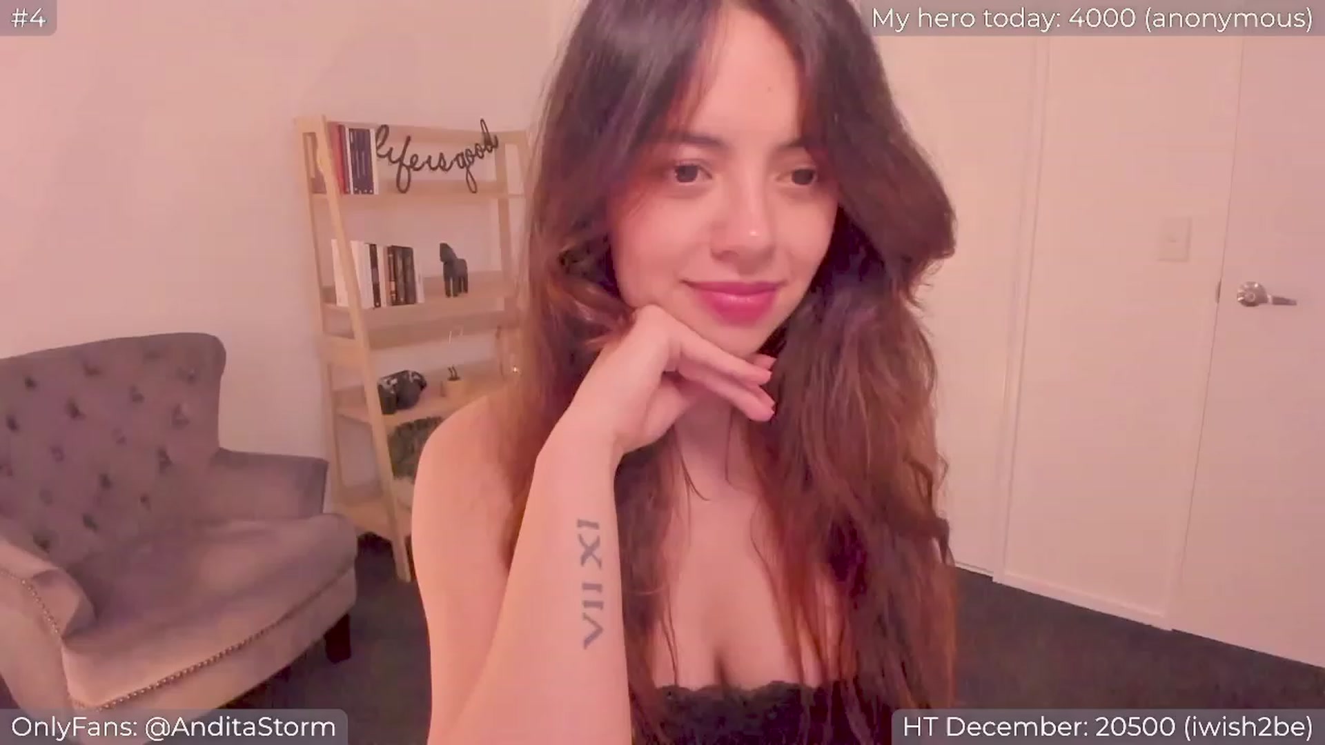 Gallery image thumbnail from AnditaStorm's myfreecams stream on, 01/01/2024, 06:23 image 13 of 20