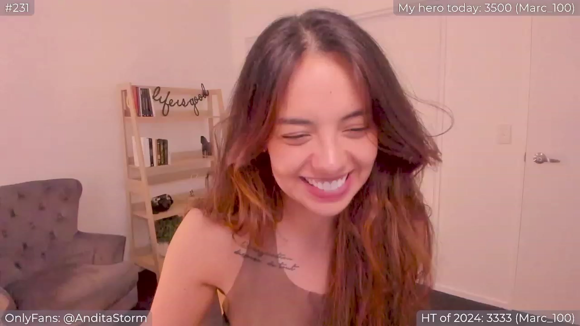 Gallery image thumbnail from AnditaStorm's myfreecams stream on, 01/04/2024, 03:04 image 13 of 20
