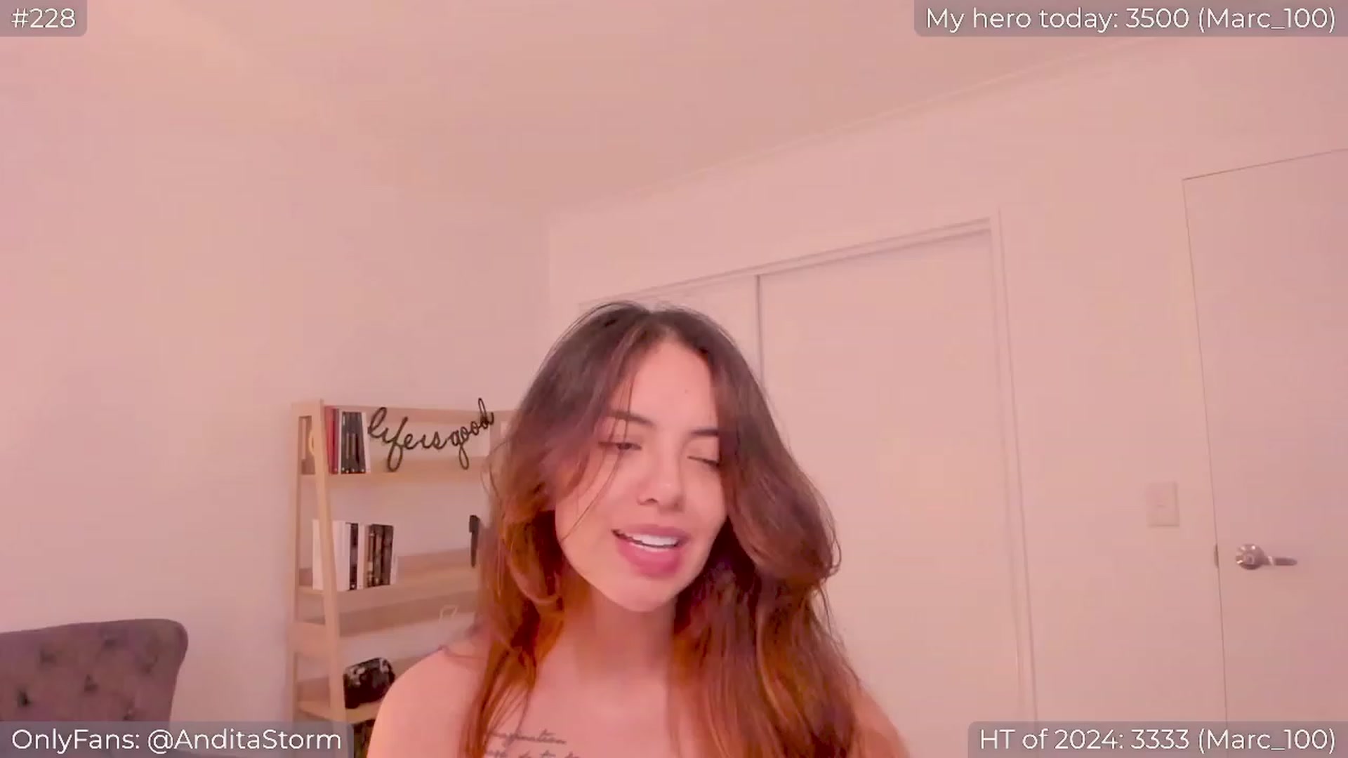 Gallery image thumbnail from AnditaStorm's myfreecams stream on, 01/04/2024, 03:04 image 20 of 20