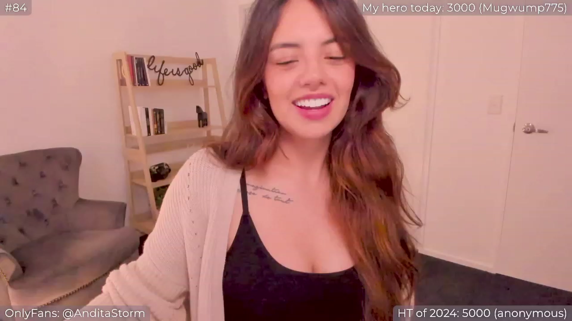 Gallery image thumbnail from AnditaStorm's myfreecams stream on, 01/05/2024, 02:43 image 14 of 20
