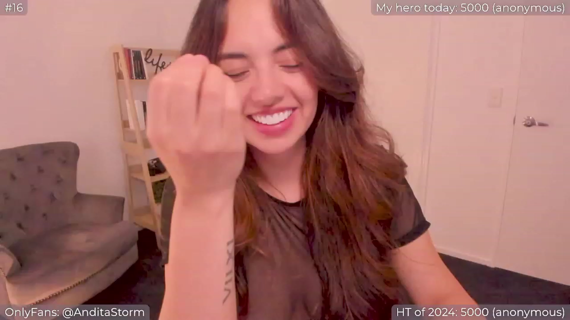 Gallery image thumbnail from AnditaStorm's myfreecams stream on, 01/06/2024, 06:28 image 13 of 20