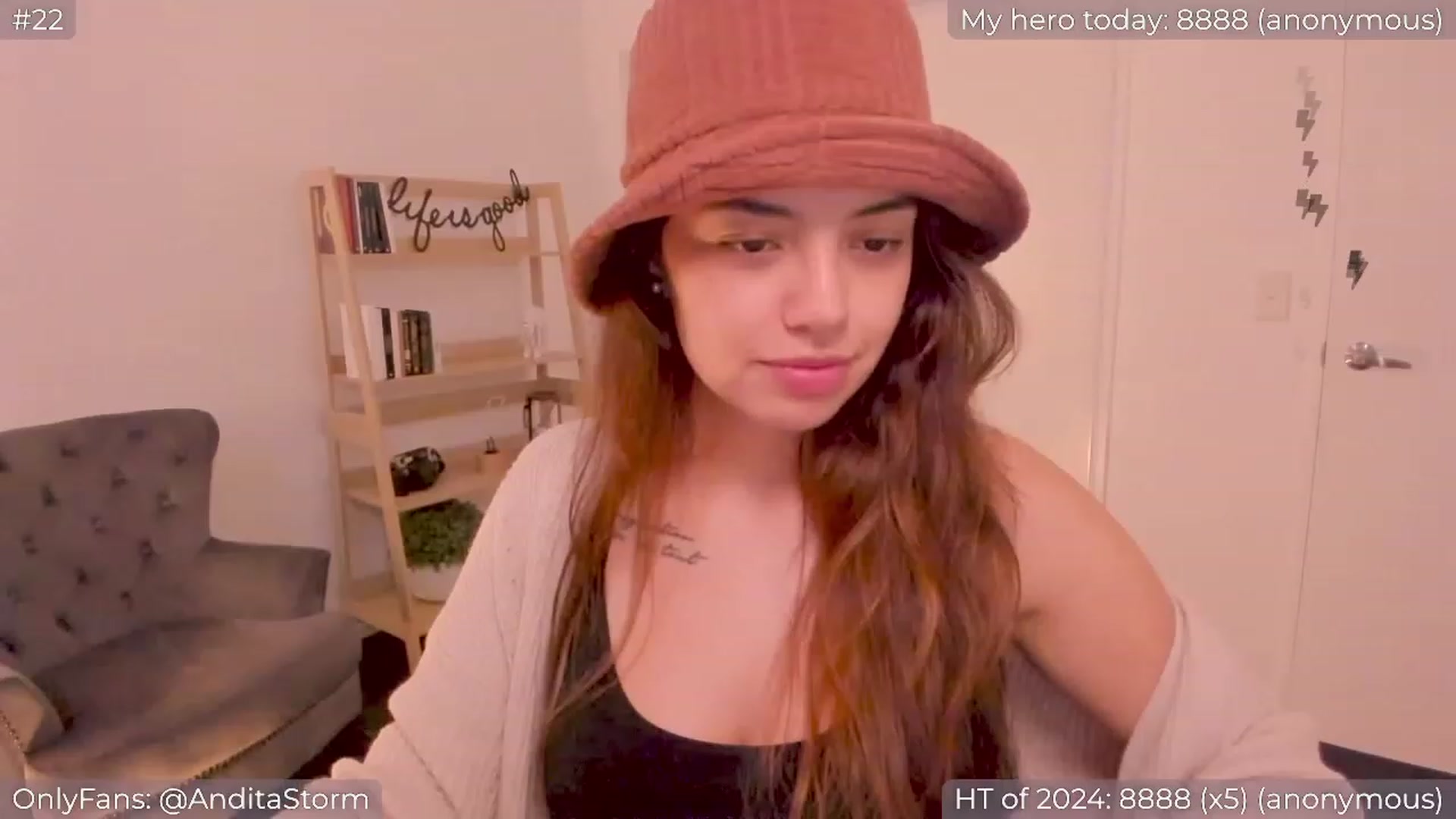 Gallery image thumbnail from AnditaStorm's myfreecams stream on, 01/16/2024, 05:25 image 14 of 20