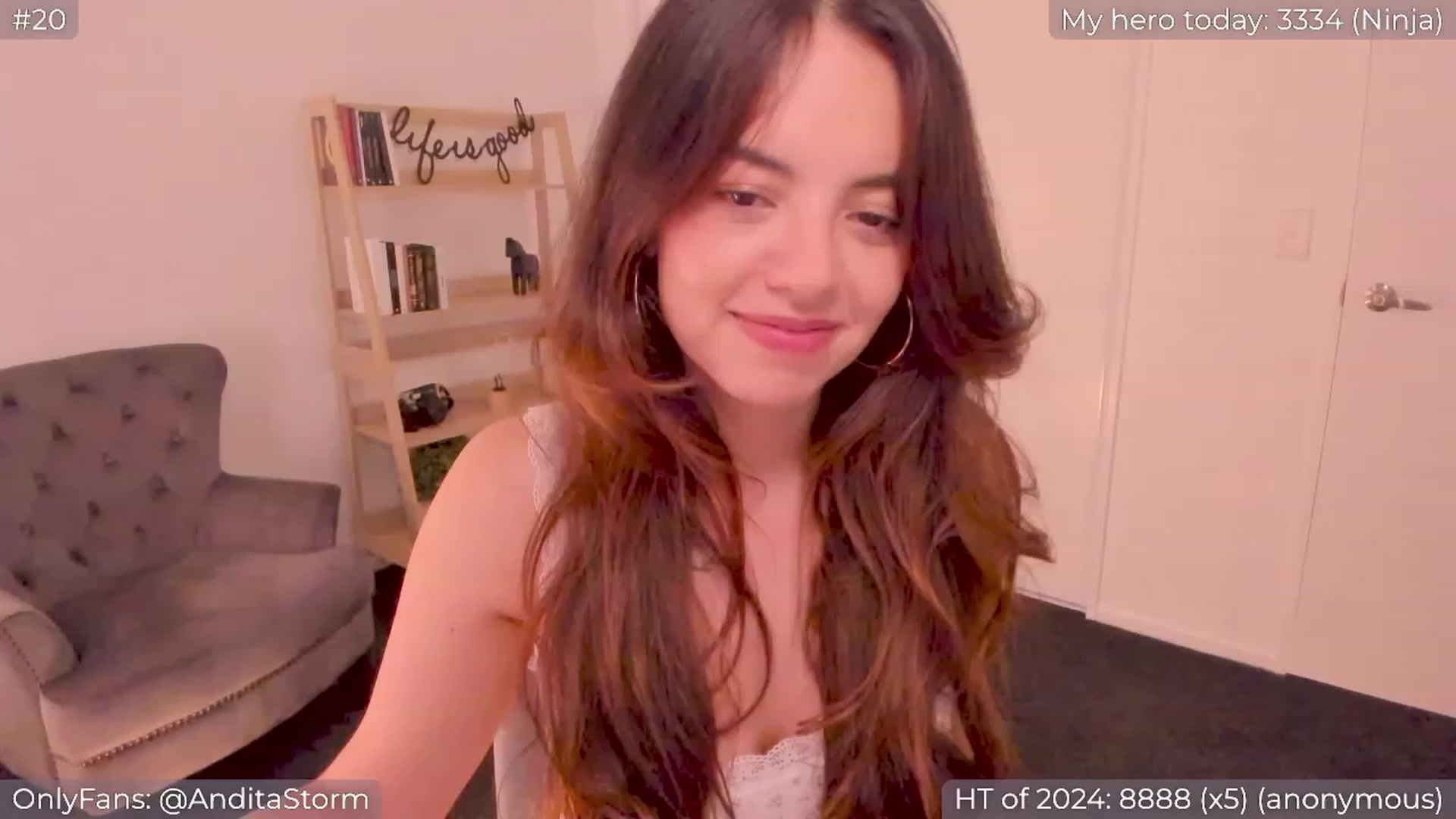Gallery image thumbnail from AnditaStorm's myfreecams stream on, 01/19/2024, 05:09 image 10 of 20