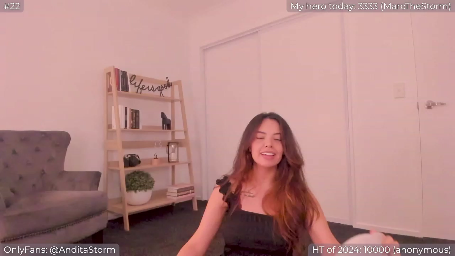 Gallery image thumbnail from AnditaStorm's myfreecams stream on, 01/23/2024, 01:50 image 2 of 20