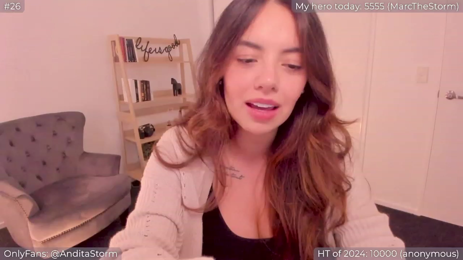Gallery image thumbnail from AnditaStorm's myfreecams stream on, 01/29/2024, 05:11 image 13 of 20