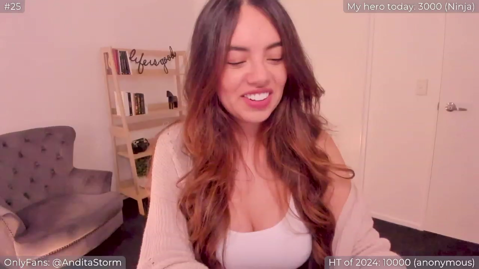 Gallery image thumbnail from AnditaStorm's myfreecams stream on, 01/31/2024, 05:12 image 9 of 20