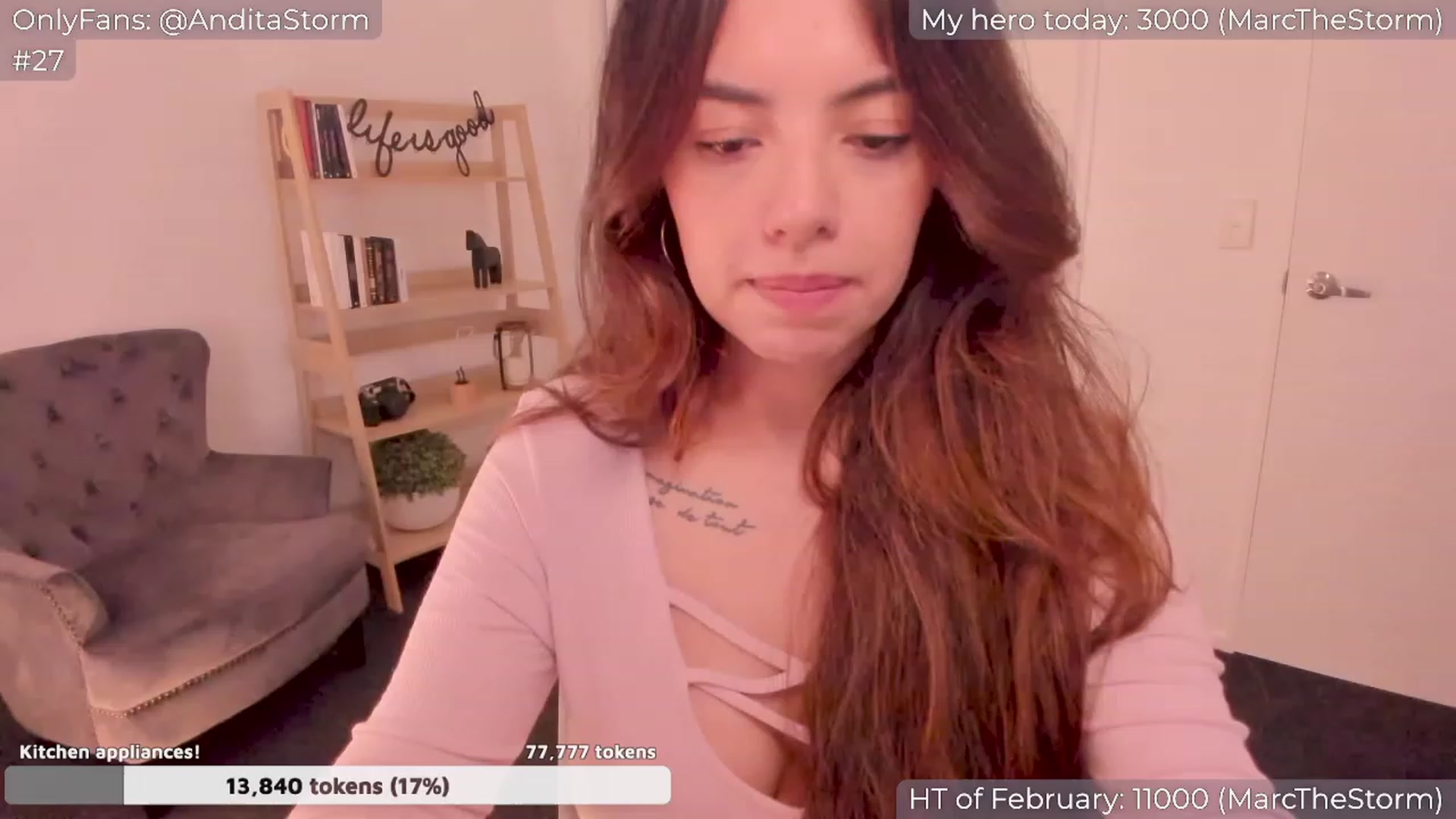 Gallery image thumbnail from AnditaStorm's myfreecams stream on, 02/09/2024, 01:36 image 10 of 20