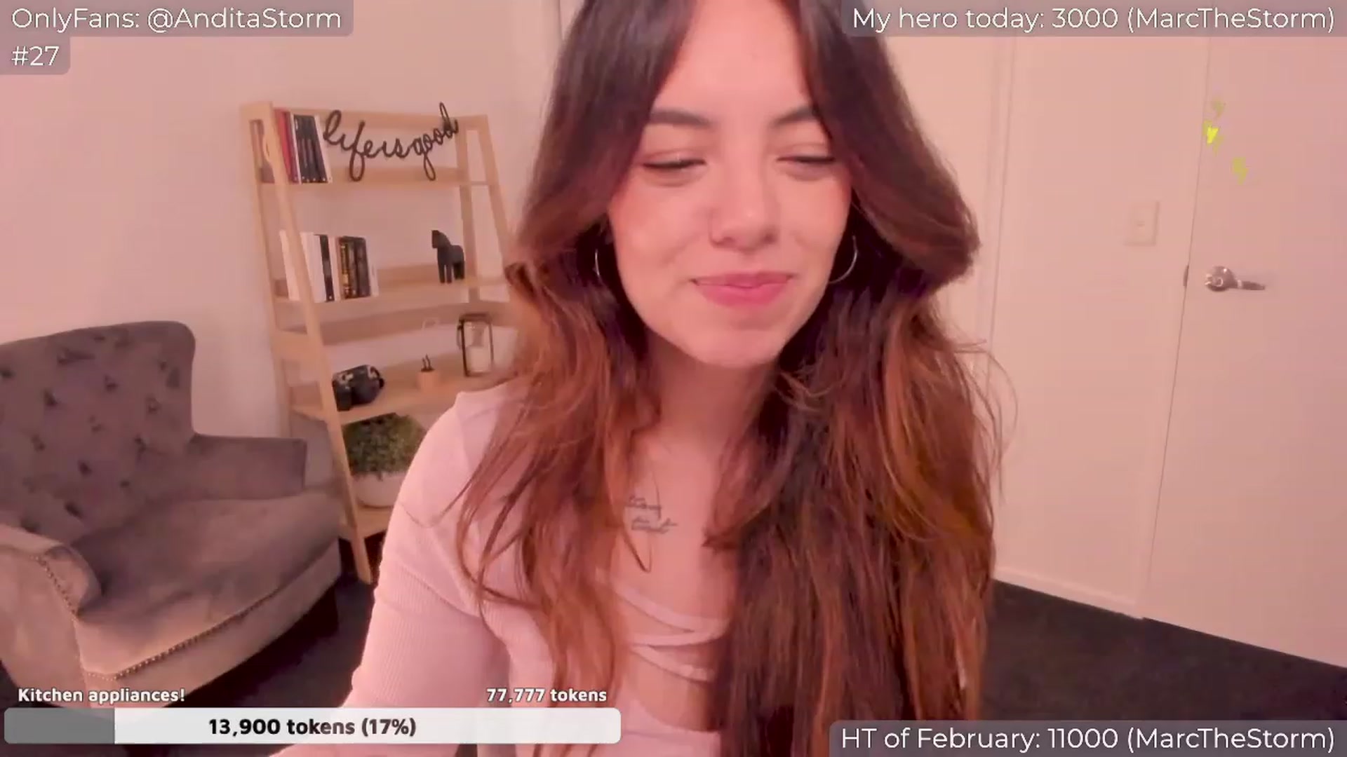 Gallery image thumbnail from AnditaStorm's myfreecams stream on, 02/09/2024, 01:36 image 19 of 20