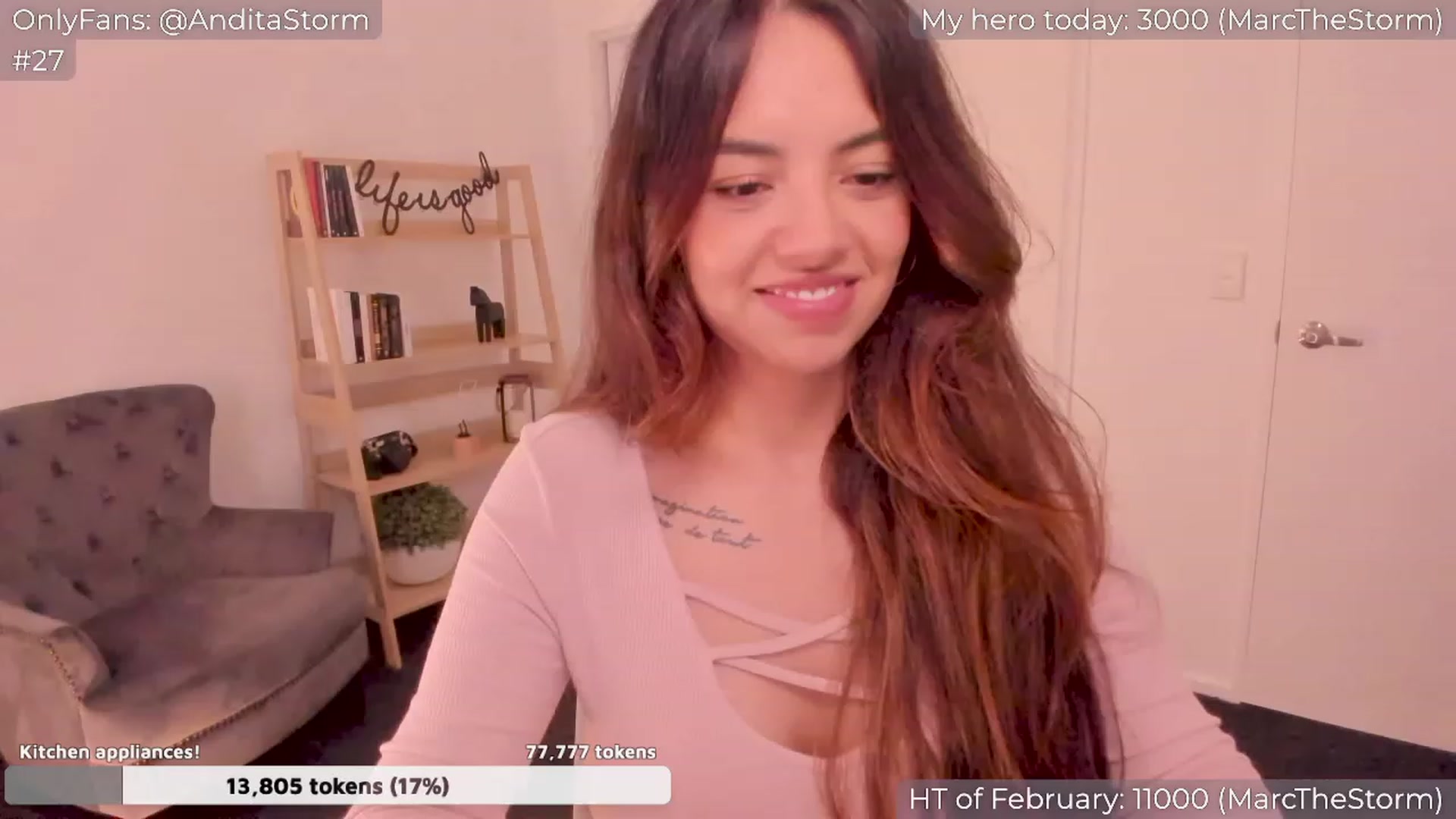 Gallery image thumbnail from AnditaStorm's myfreecams stream on, 02/09/2024, 01:36 image 6 of 20