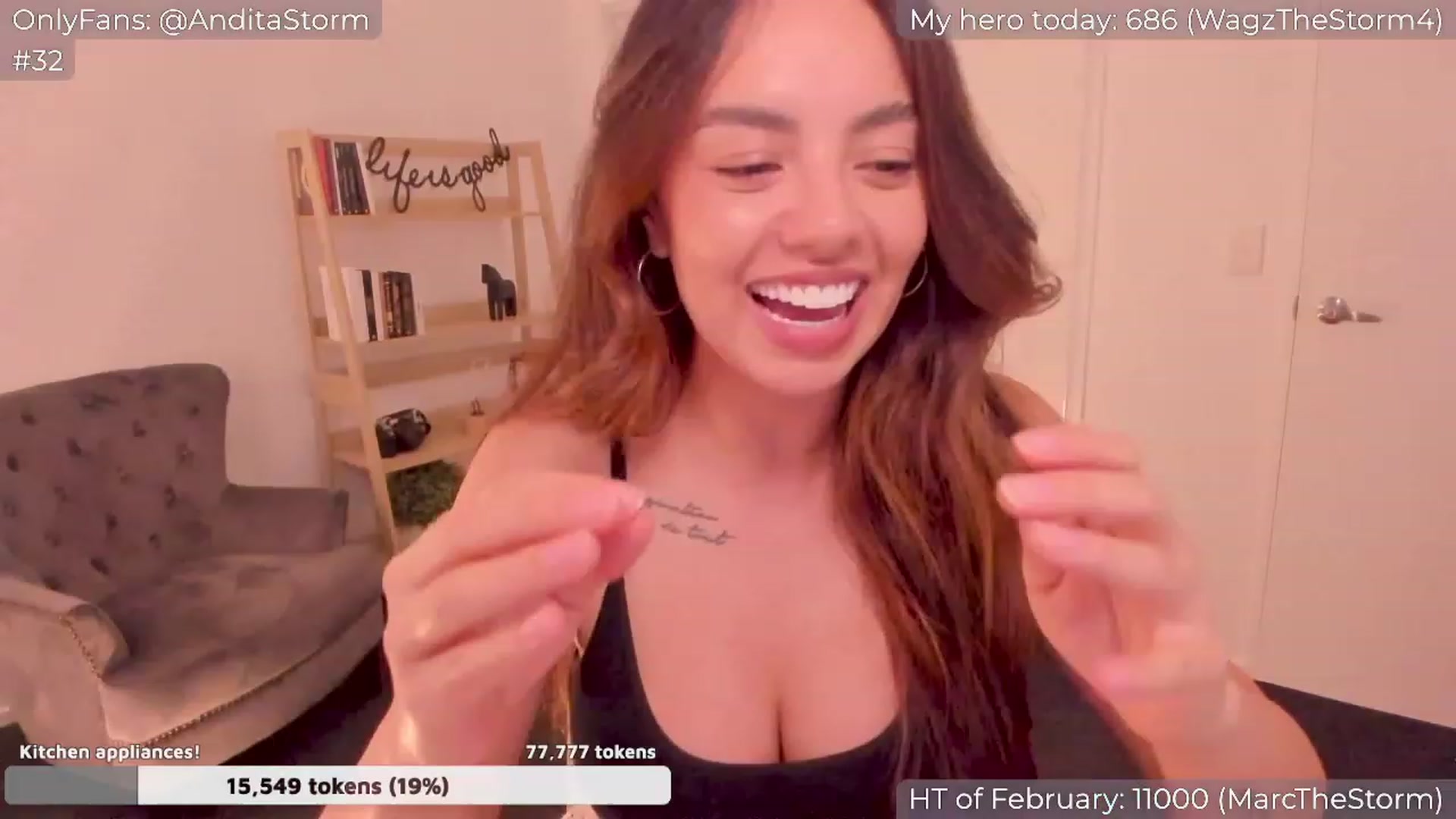 Gallery image thumbnail from AnditaStorm's myfreecams stream on, 02/10/2024, 24:01 image 8 of 20