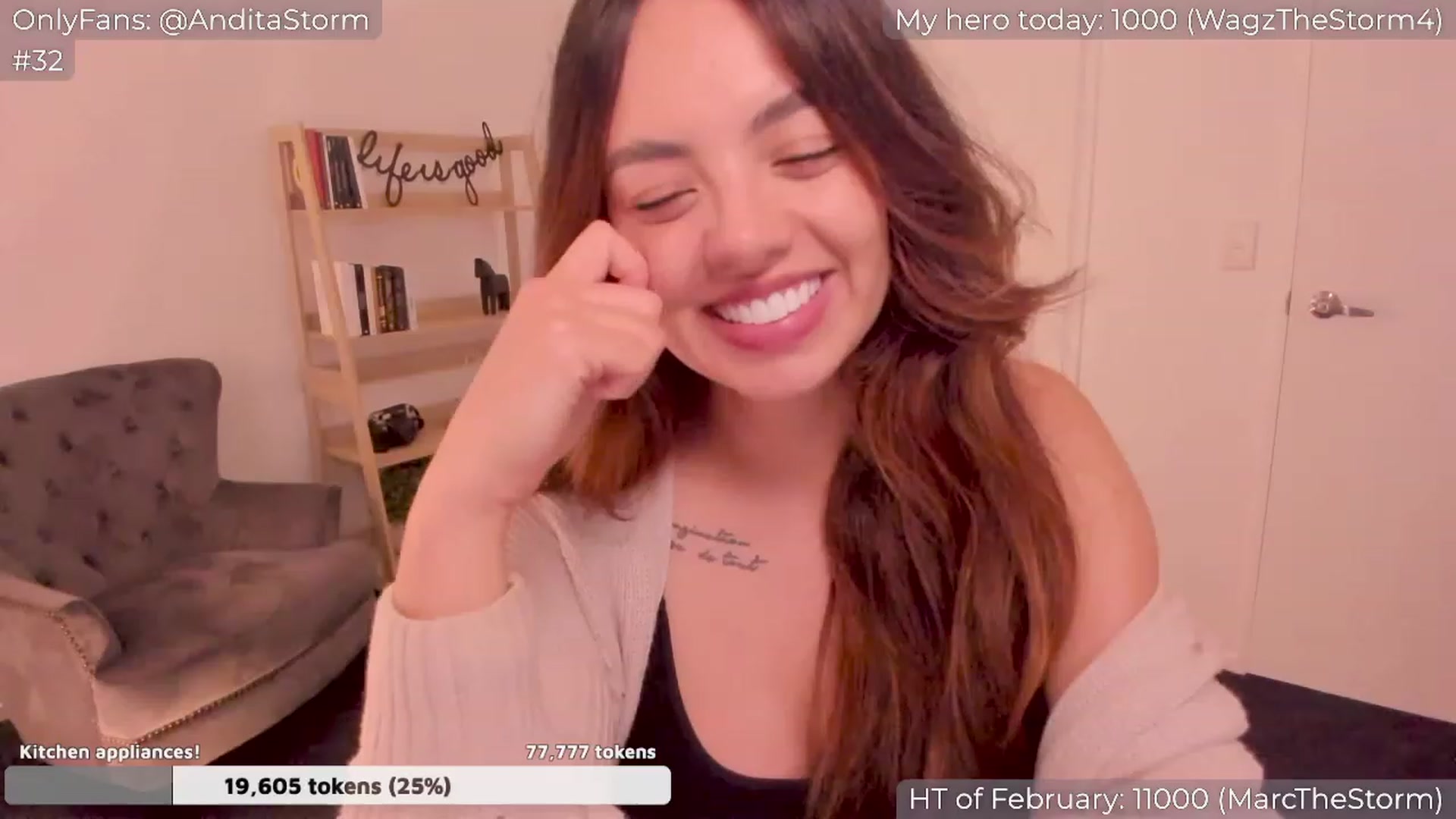 Gallery image thumbnail from AnditaStorm's myfreecams stream on, 02/10/2024, 03:58 image 9 of 20