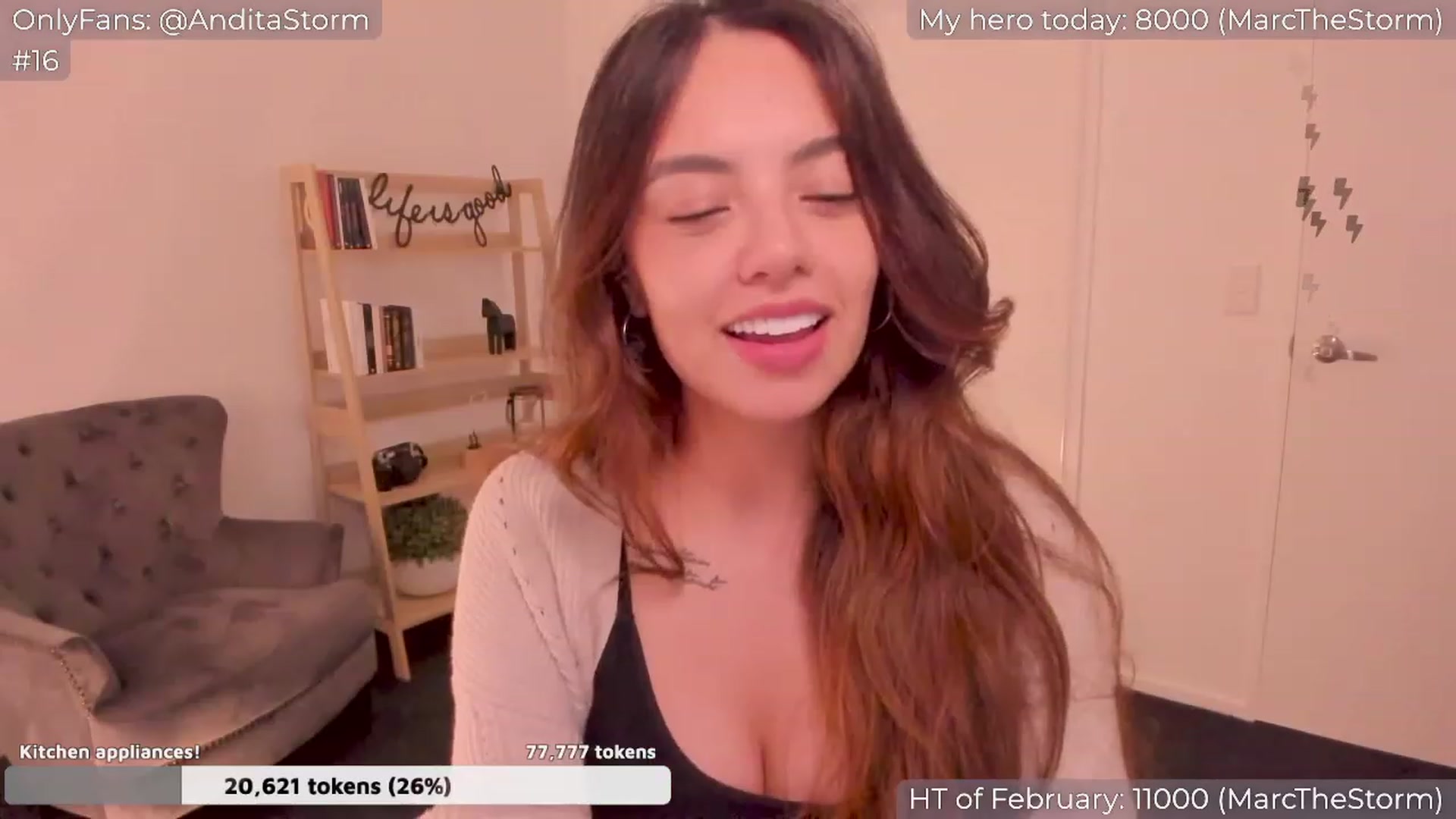 Gallery image thumbnail from AnditaStorm's myfreecams stream on, 02/10/2024, 05:38 image 9 of 20