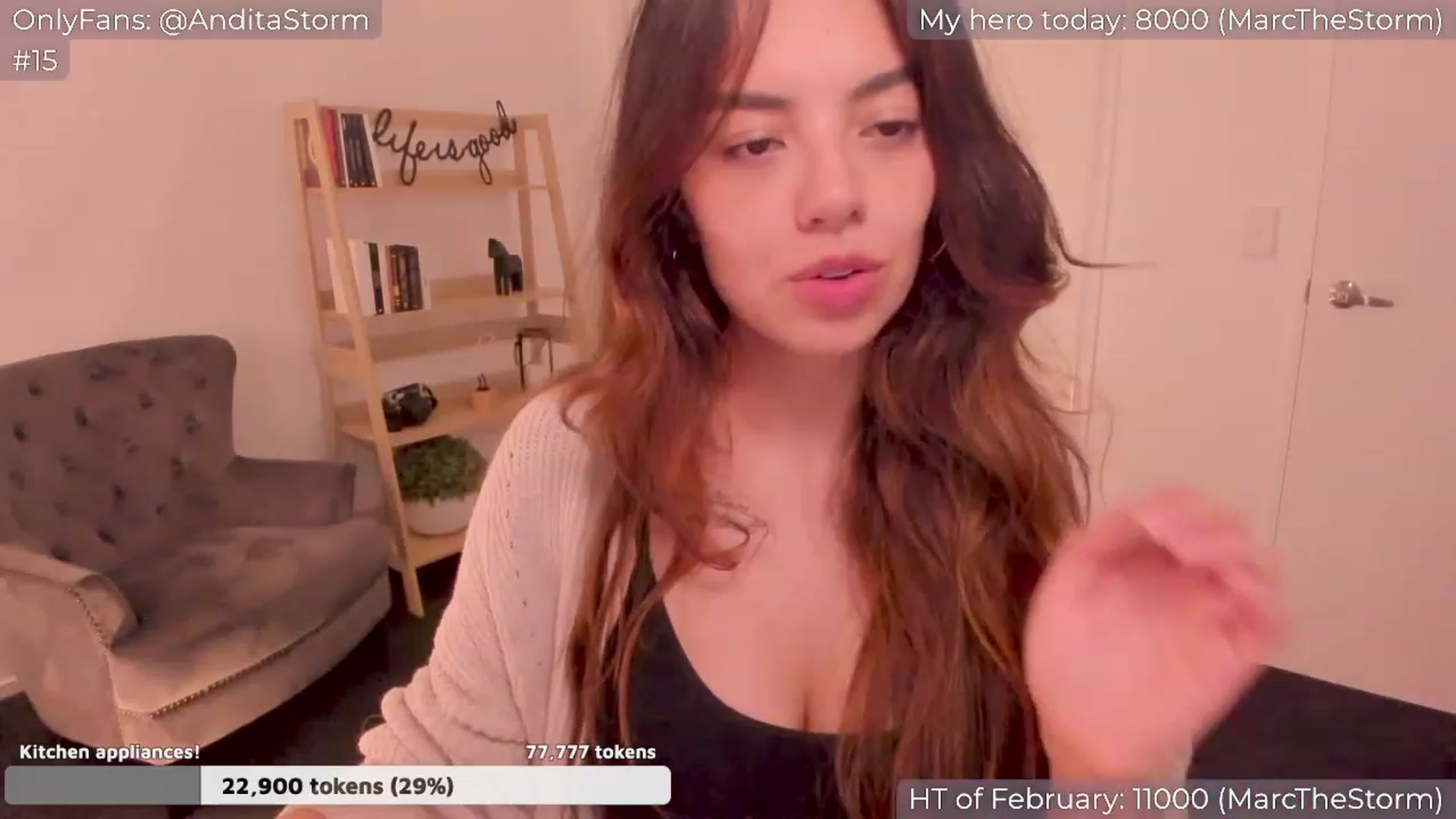 Gallery image thumbnail from AnditaStorm's myfreecams stream on, 02/10/2024, 05:38 image 16 of 20