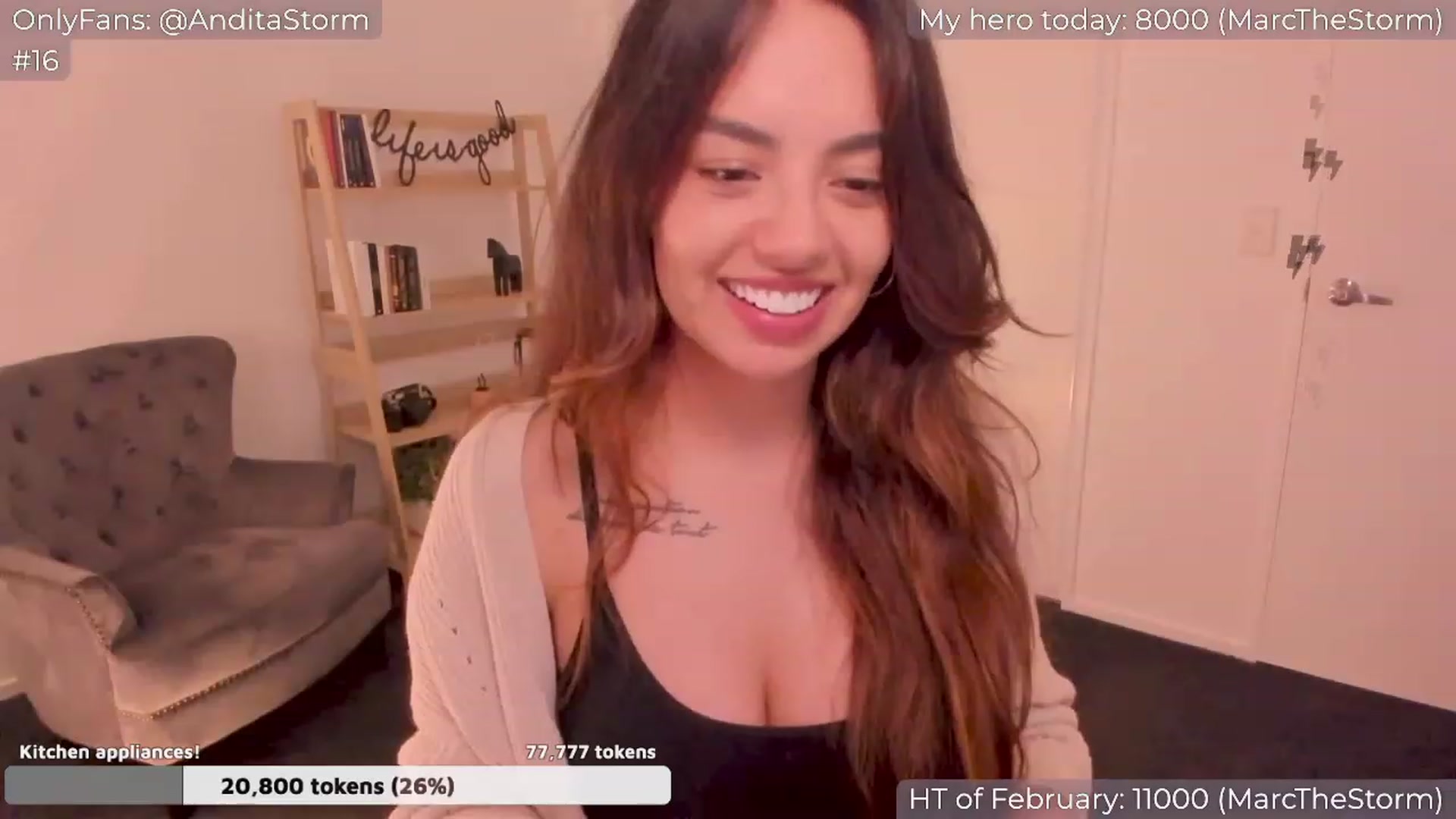 Gallery image thumbnail from AnditaStorm's myfreecams stream on, 02/10/2024, 05:38 image 12 of 20