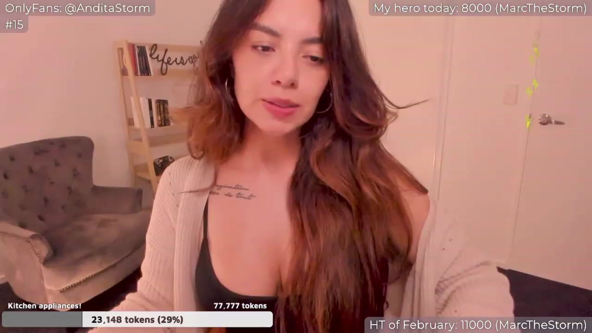 Gallery image thumbnail from AnditaStorm's myfreecams stream on, 02/10/2024, 05:38 image 18 of 20