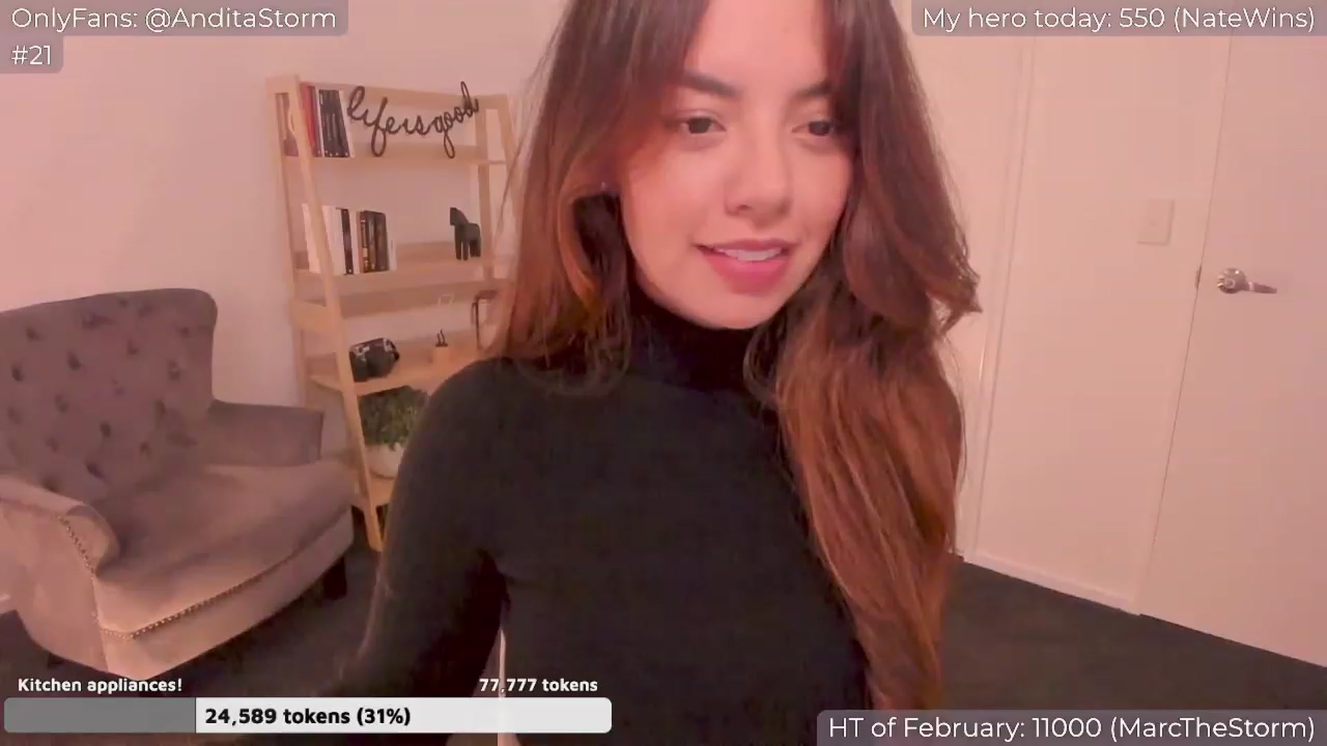Gallery image thumbnail from AnditaStorm's myfreecams stream on, 02/11/2024, 01:55 image 9 of 20