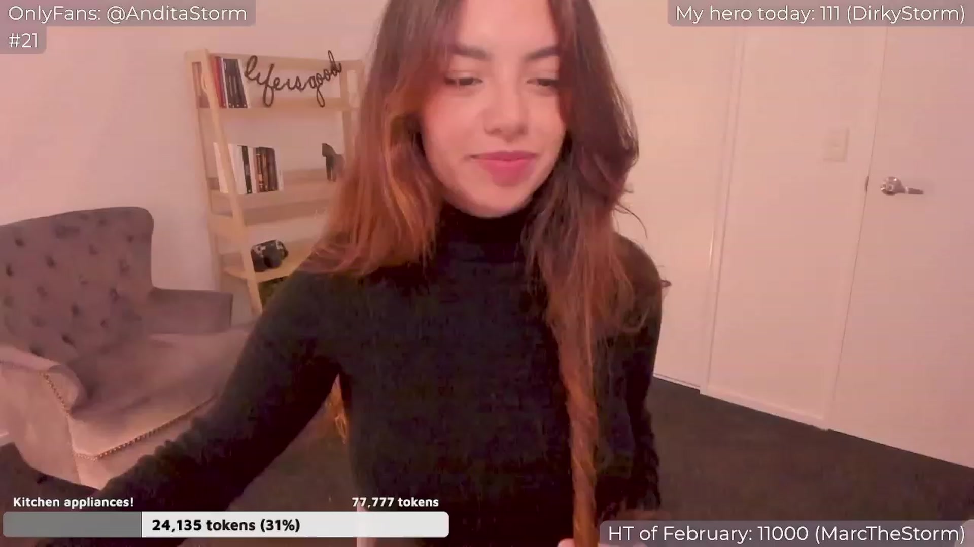 Gallery image thumbnail from AnditaStorm's myfreecams stream on, 02/11/2024, 01:55 image 2 of 20