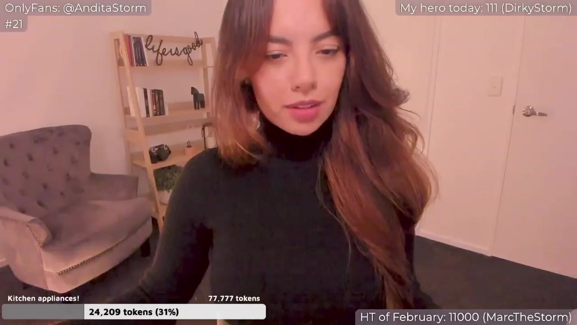 Gallery image thumbnail from AnditaStorm's myfreecams stream on, 02/11/2024, 01:55 image 5 of 20
