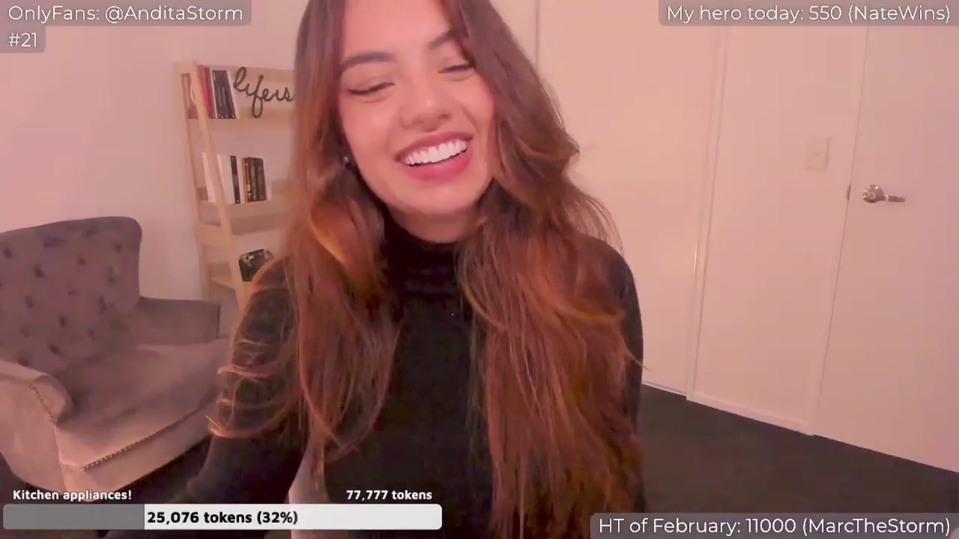 Gallery image thumbnail from AnditaStorm's myfreecams stream on, 02/11/2024, 01:55 image 11 of 20