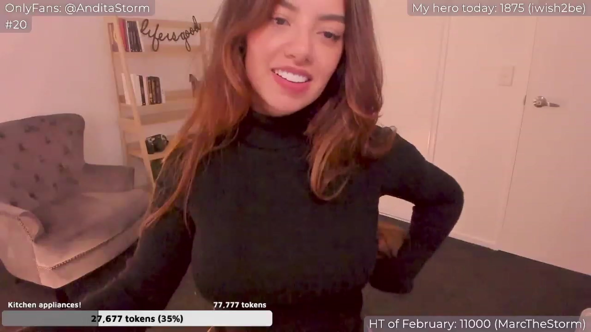 Gallery image thumbnail from AnditaStorm's myfreecams stream on, 02/11/2024, 01:55 image 16 of 20