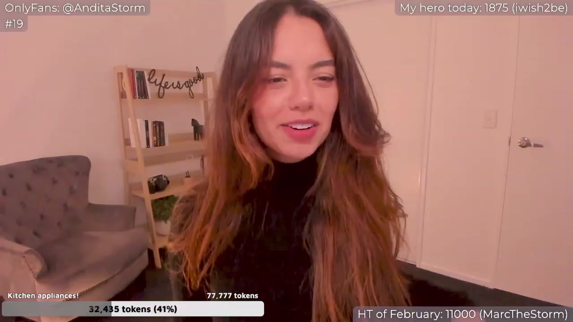 Gallery image thumbnail from AnditaStorm's myfreecams stream on, 02/11/2024, 04:55 image 7 of 20
