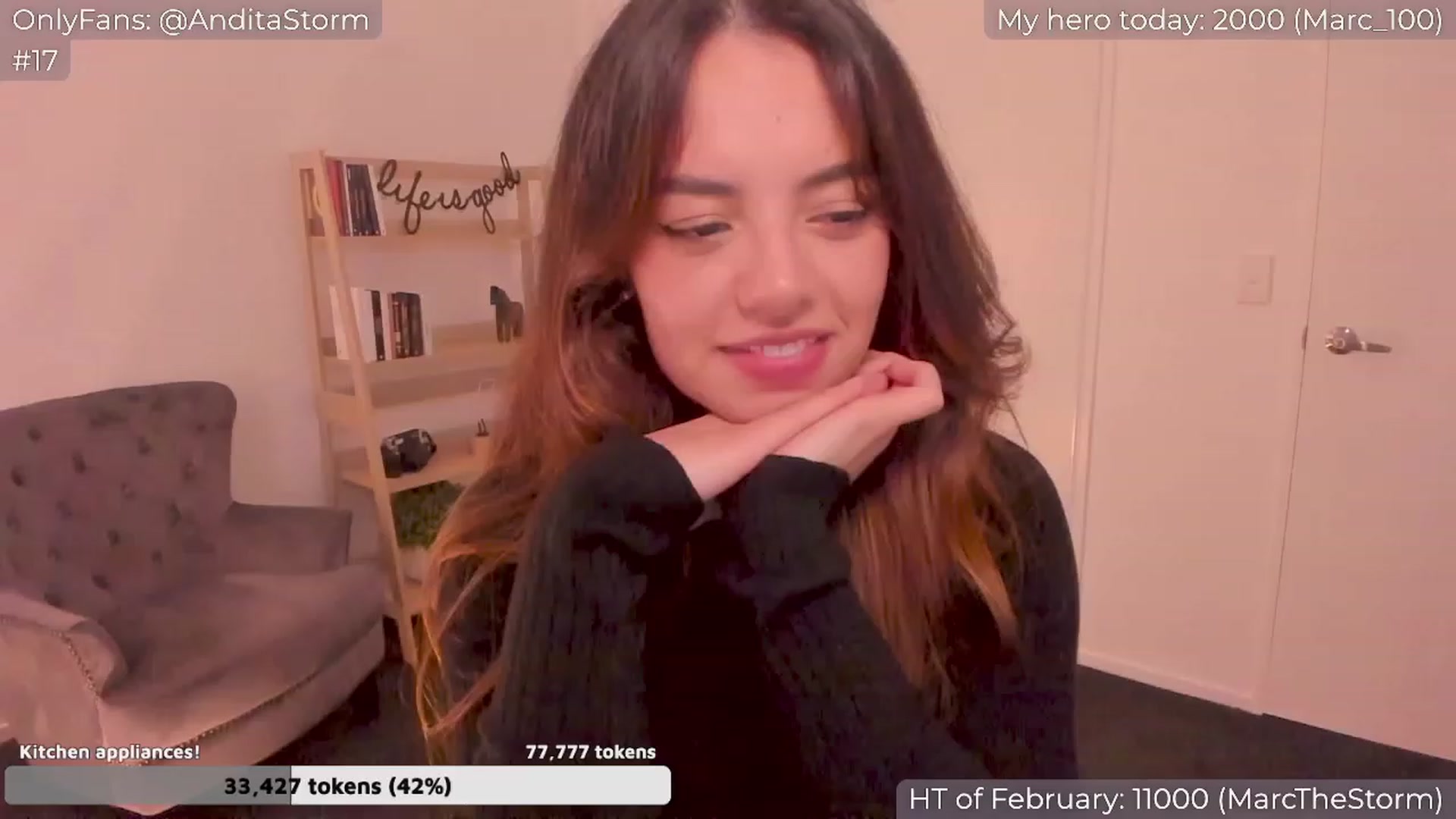Gallery image thumbnail from AnditaStorm's myfreecams stream on, 02/11/2024, 04:55 image 18 of 20