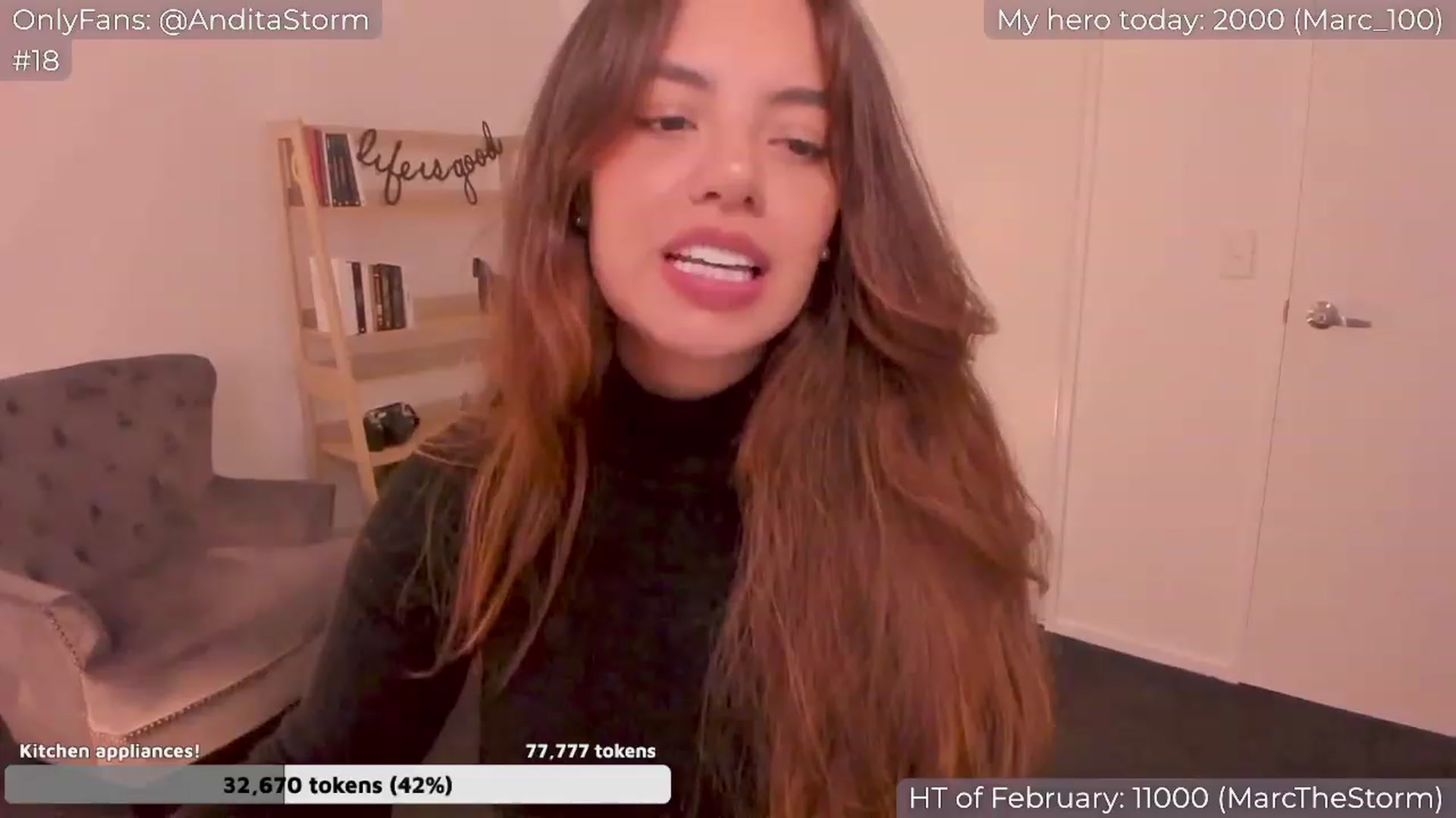 Gallery image thumbnail from AnditaStorm's myfreecams stream on, 02/11/2024, 04:55 image 10 of 20