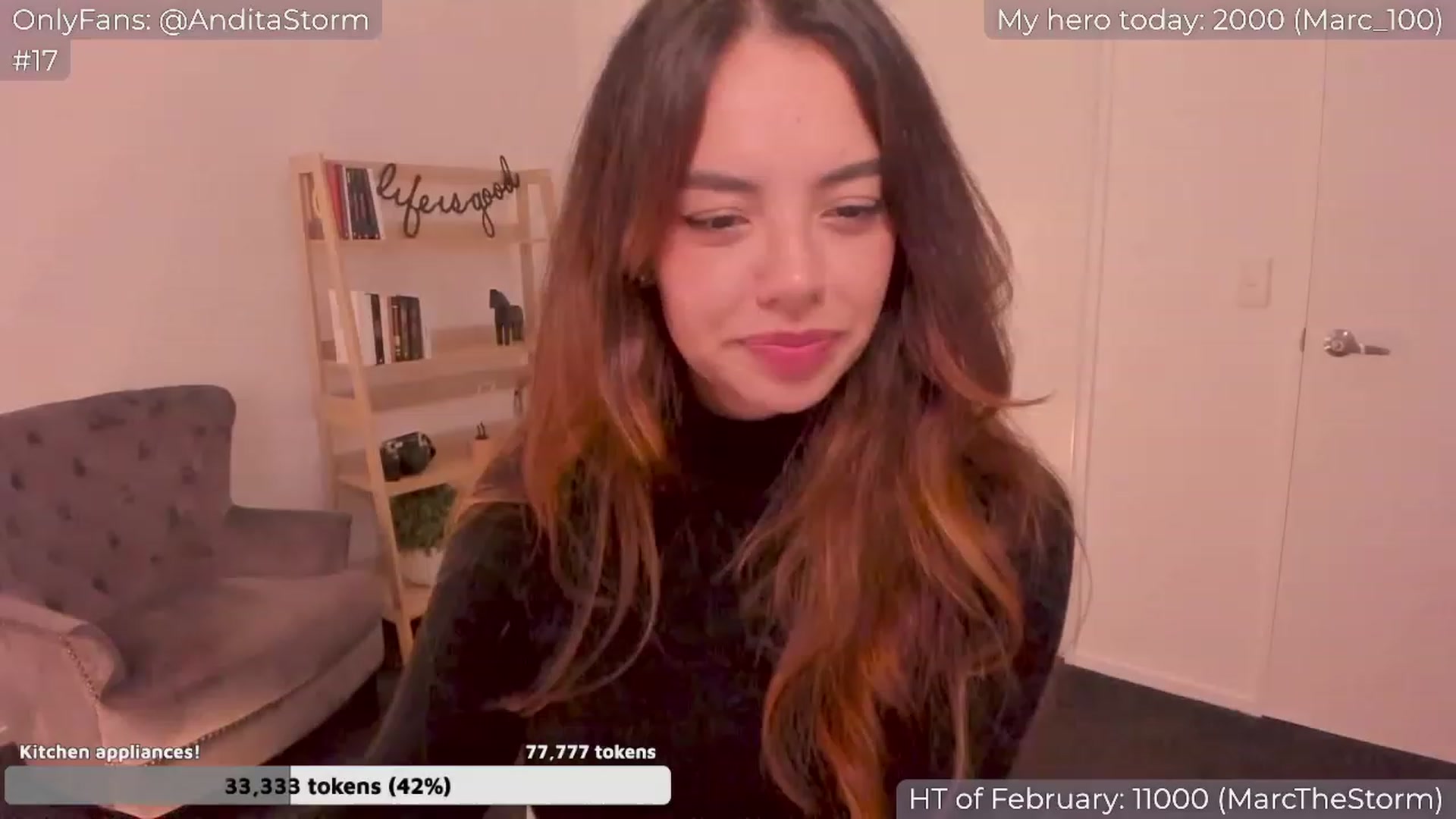 Gallery image thumbnail from AnditaStorm's myfreecams stream on, 02/11/2024, 04:55 image 16 of 20
