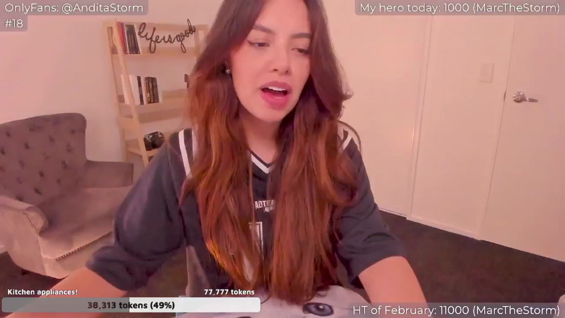 Gallery image thumbnail from AnditaStorm's myfreecams stream on, 02/12/2024, 04:18 image 9 of 20